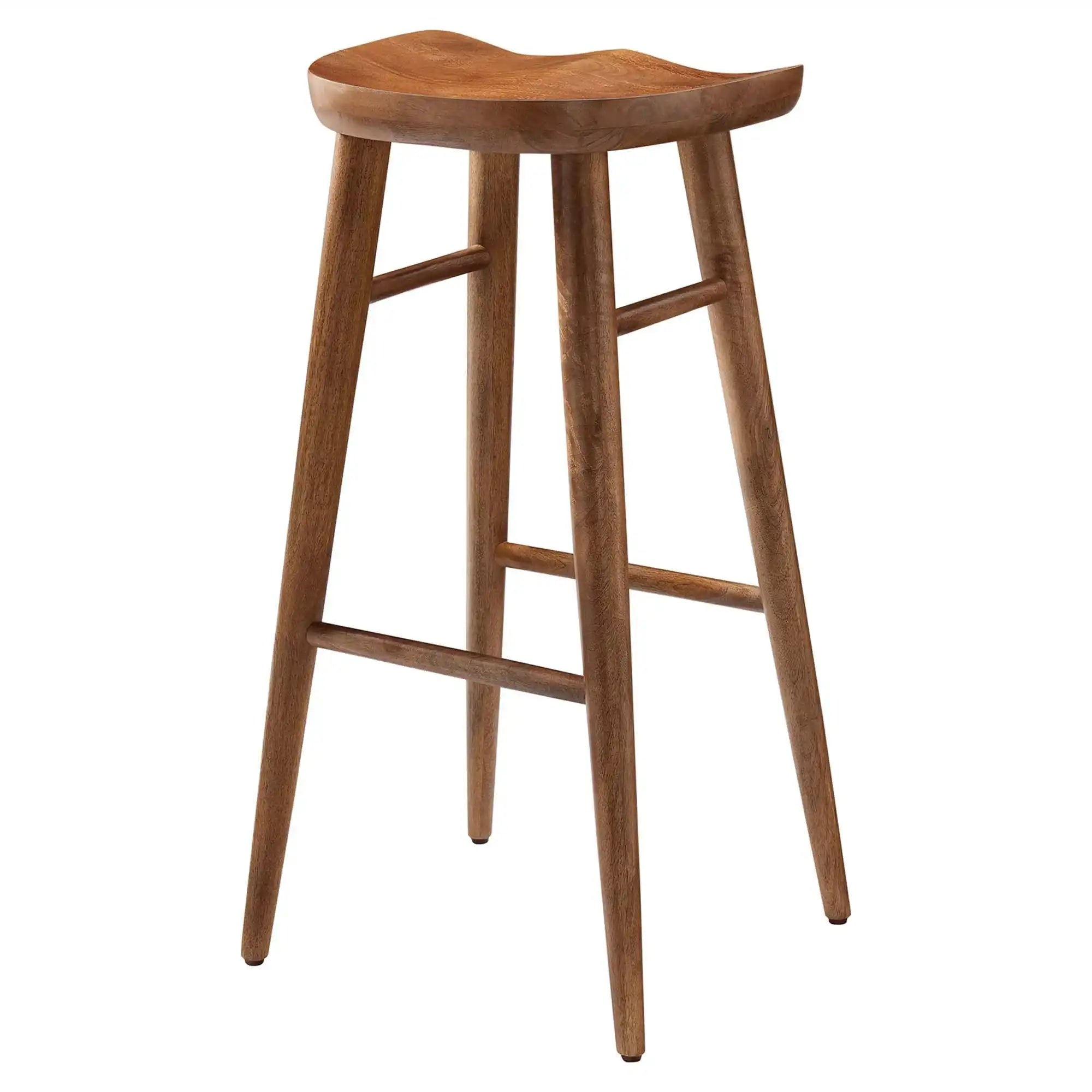 Saville Backless Wood Bar Stools Set of 2 by Modway - Best Buy Furniture