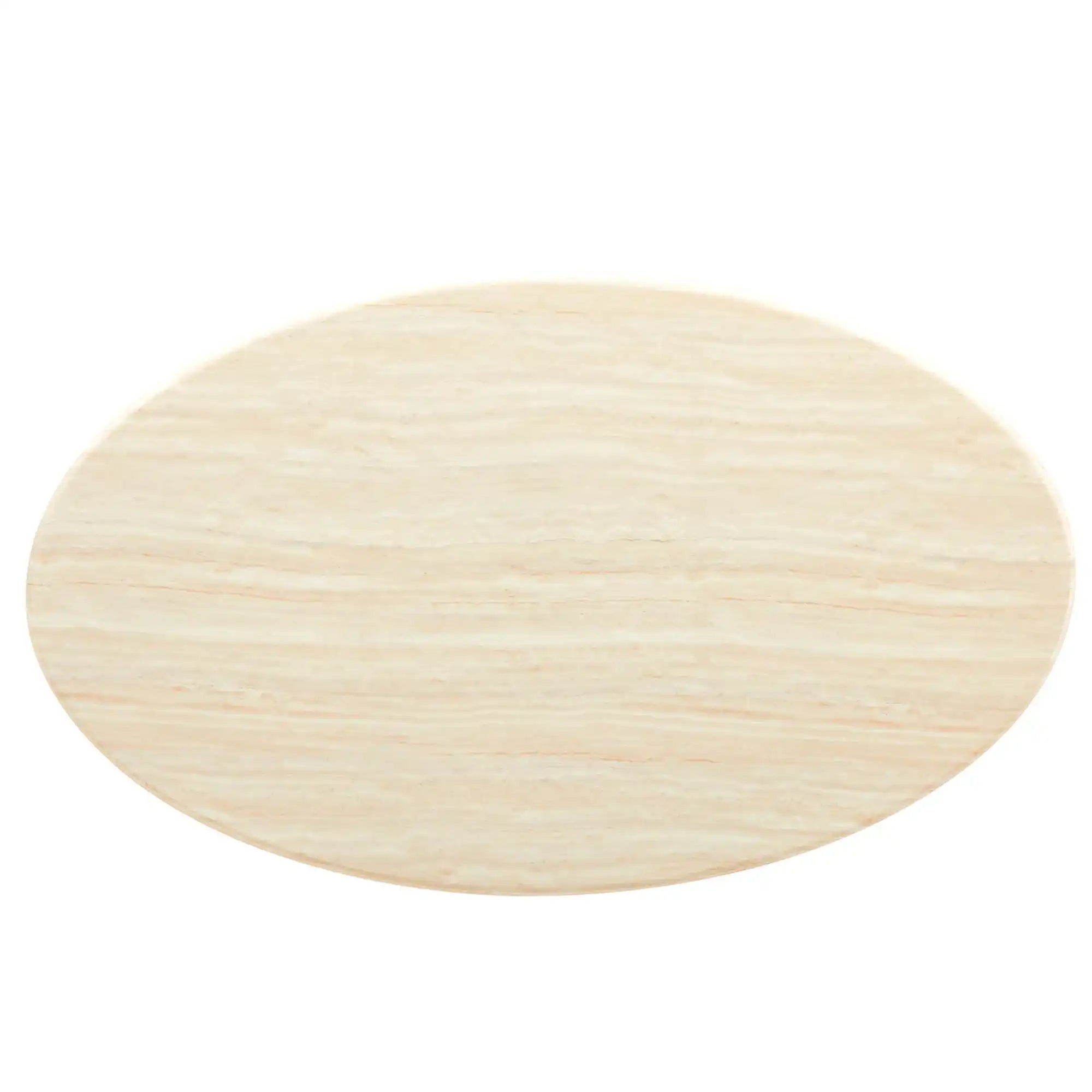 Lippa 60" Oval Faux Travertine Dining Table by Modway - Best Buy Furniture