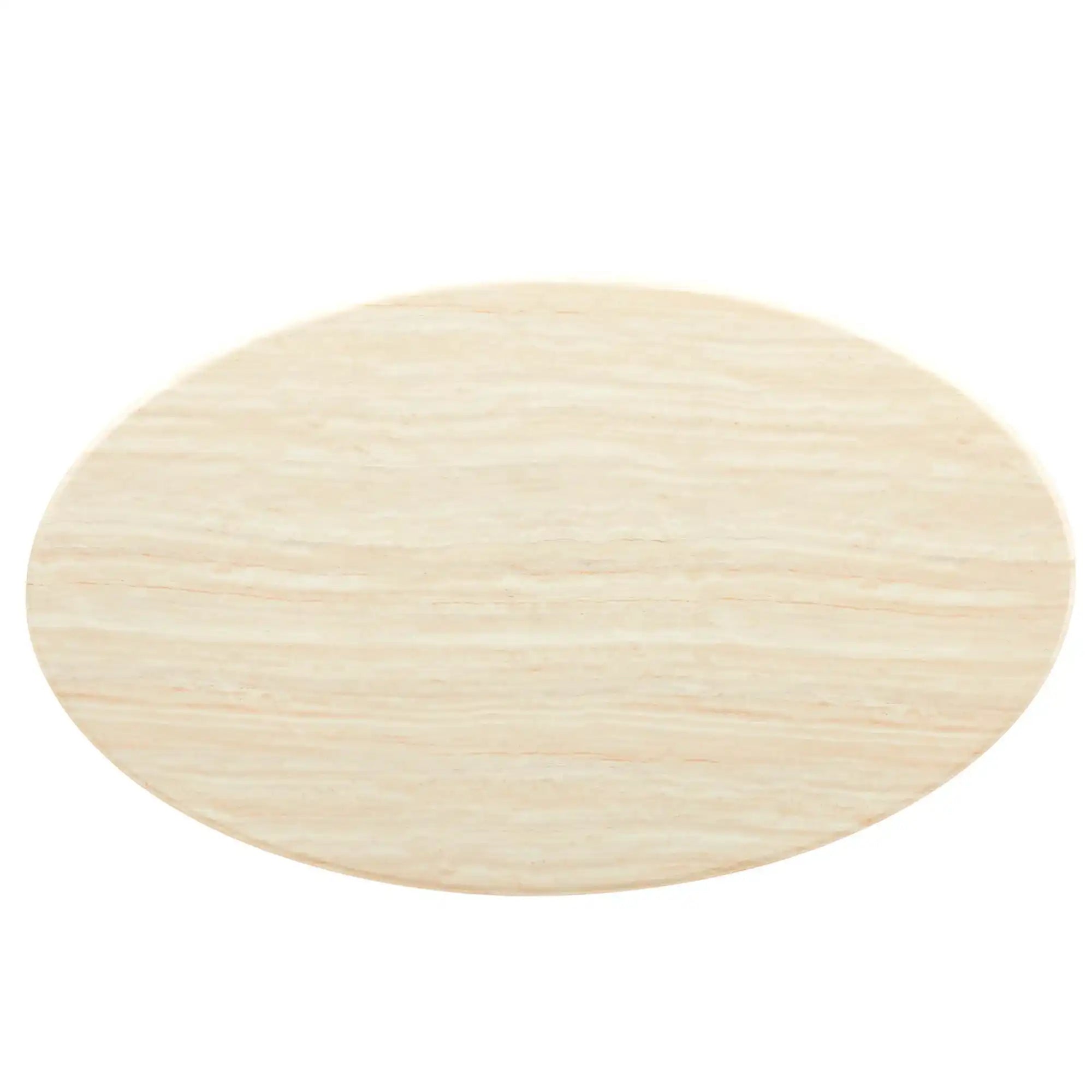 Lippa 60" Oval Faux Travertine Dining Table by Modway - Best Buy Furniture
