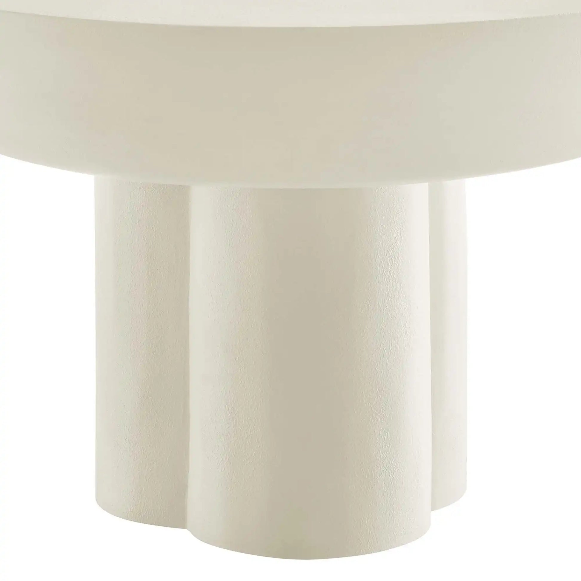 Caspian Round Concrete Coffee Table by Modway - Best Buy Furniture