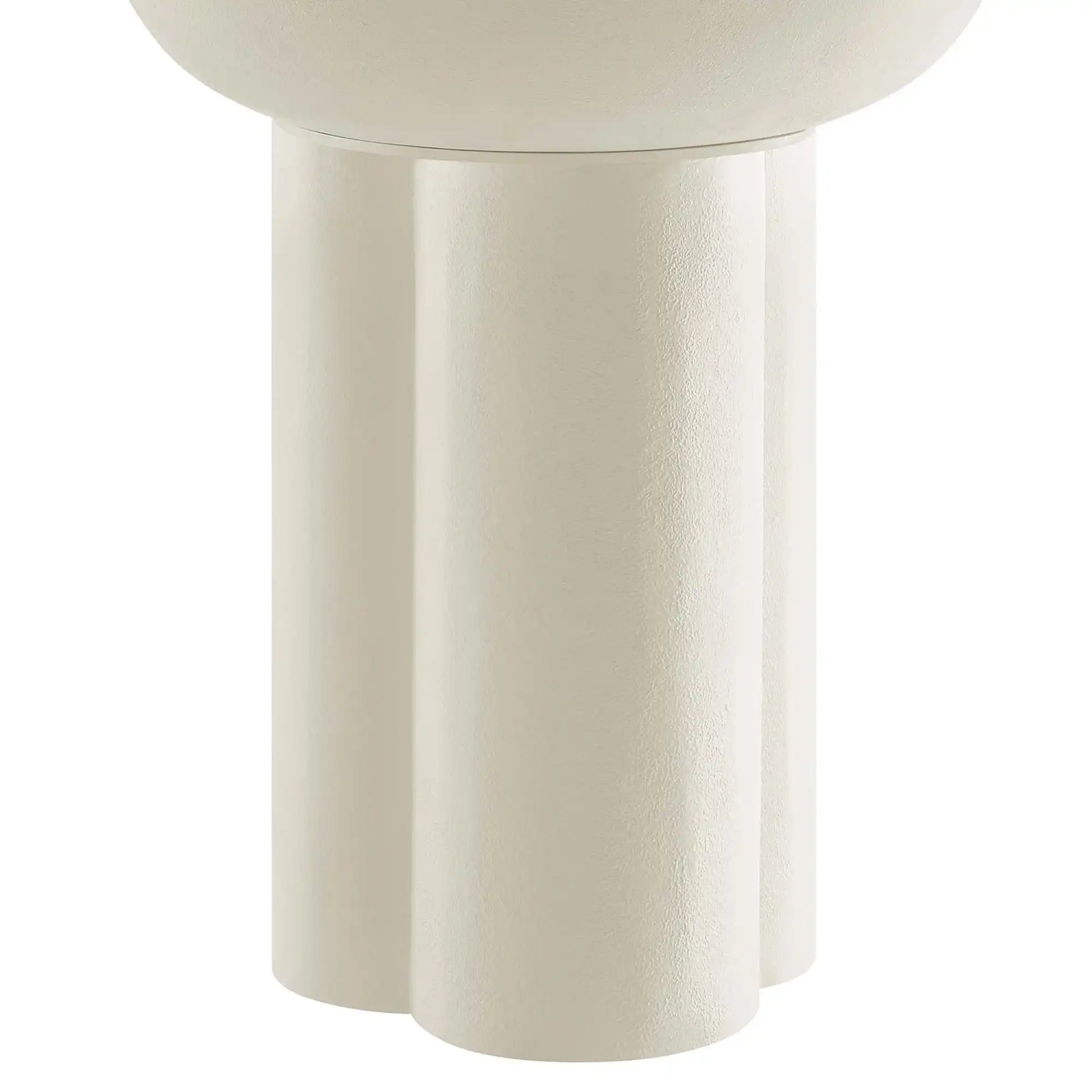 Caspian Round Concrete Side Table by Modway - Best Buy Furniture