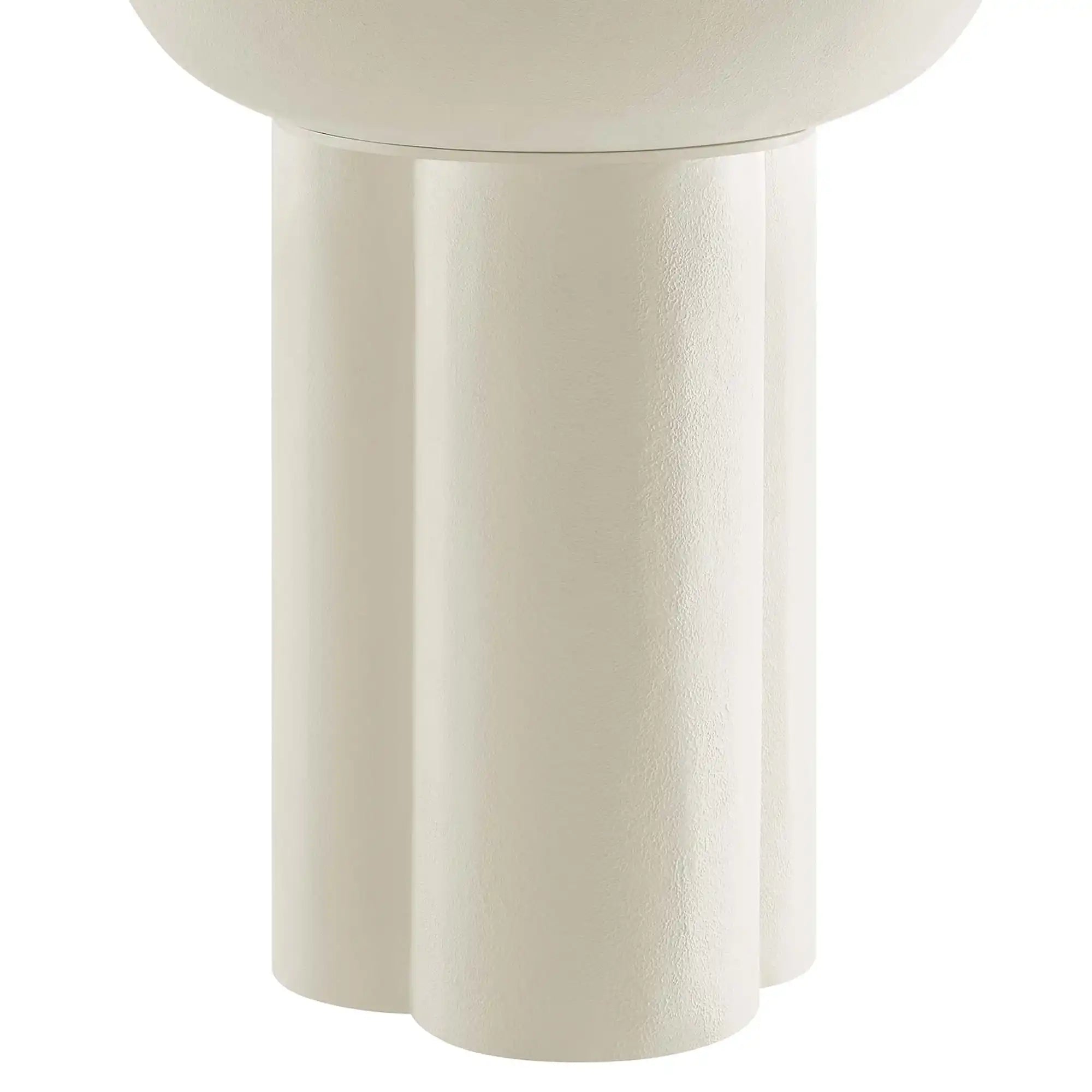 Caspian Round Concrete Side Table by Modway - Best Buy Furniture