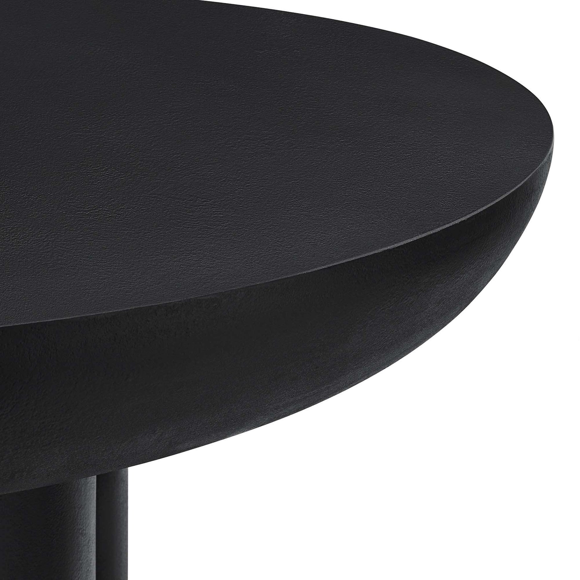 Caspian 40" Round Concrete Dining Table by Modway - Best Buy Furniture