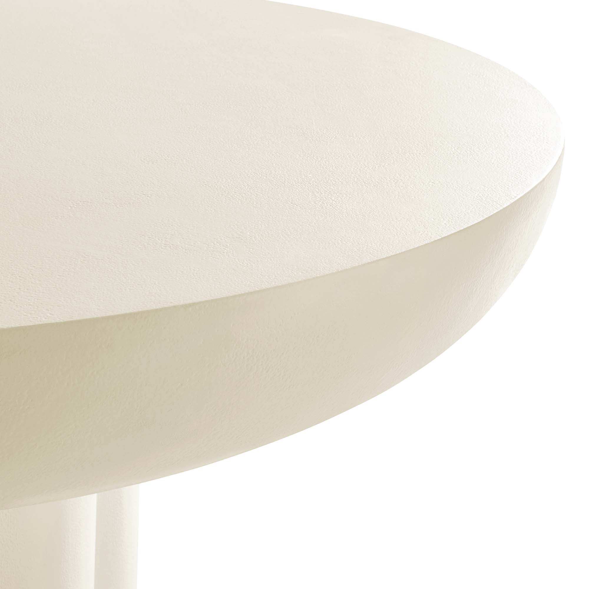 Caspian 40" Round Concrete Dining Table by Modway - Best Buy Furniture