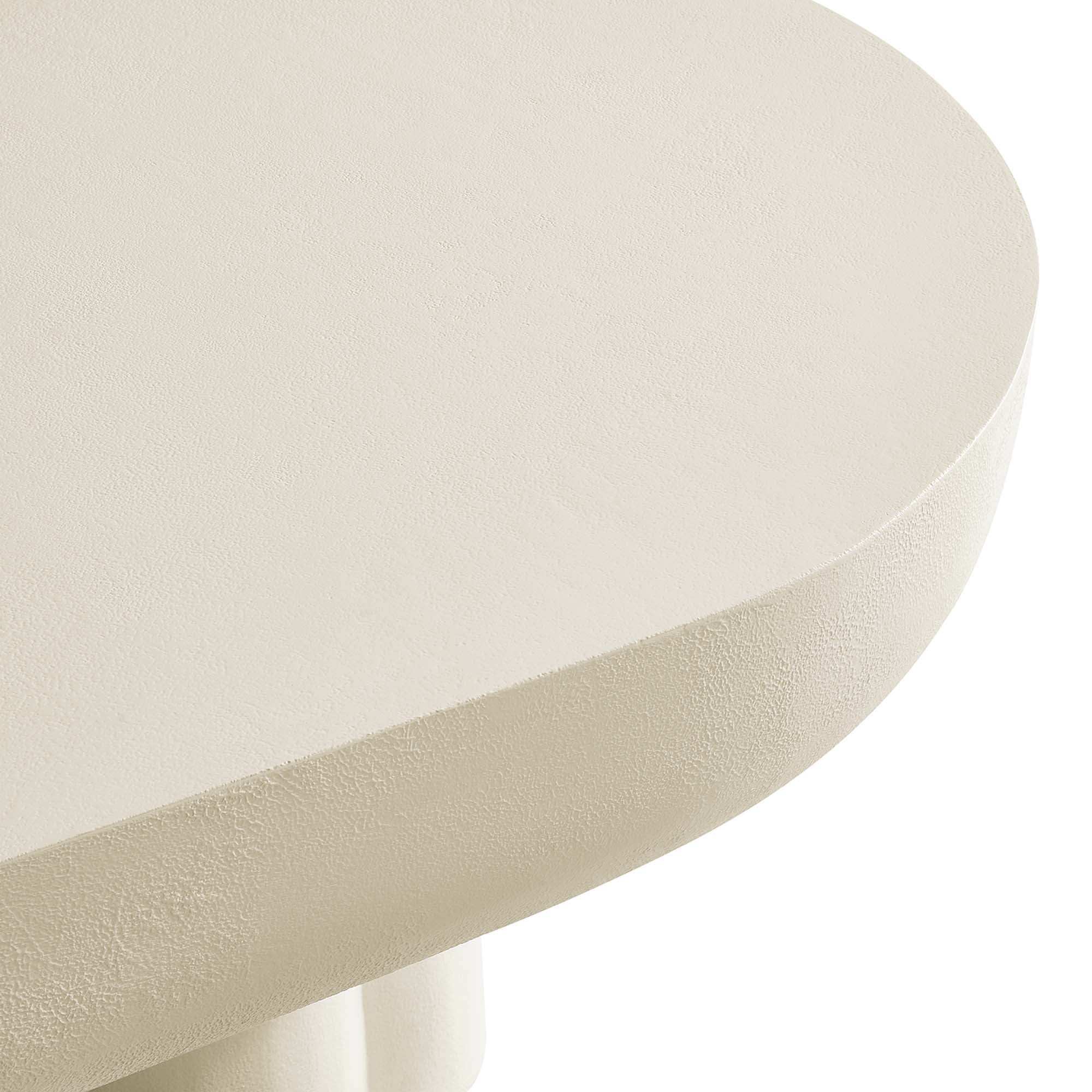 Caspian Oval Concrete Coffee Table by Modway - Best Buy Furniture