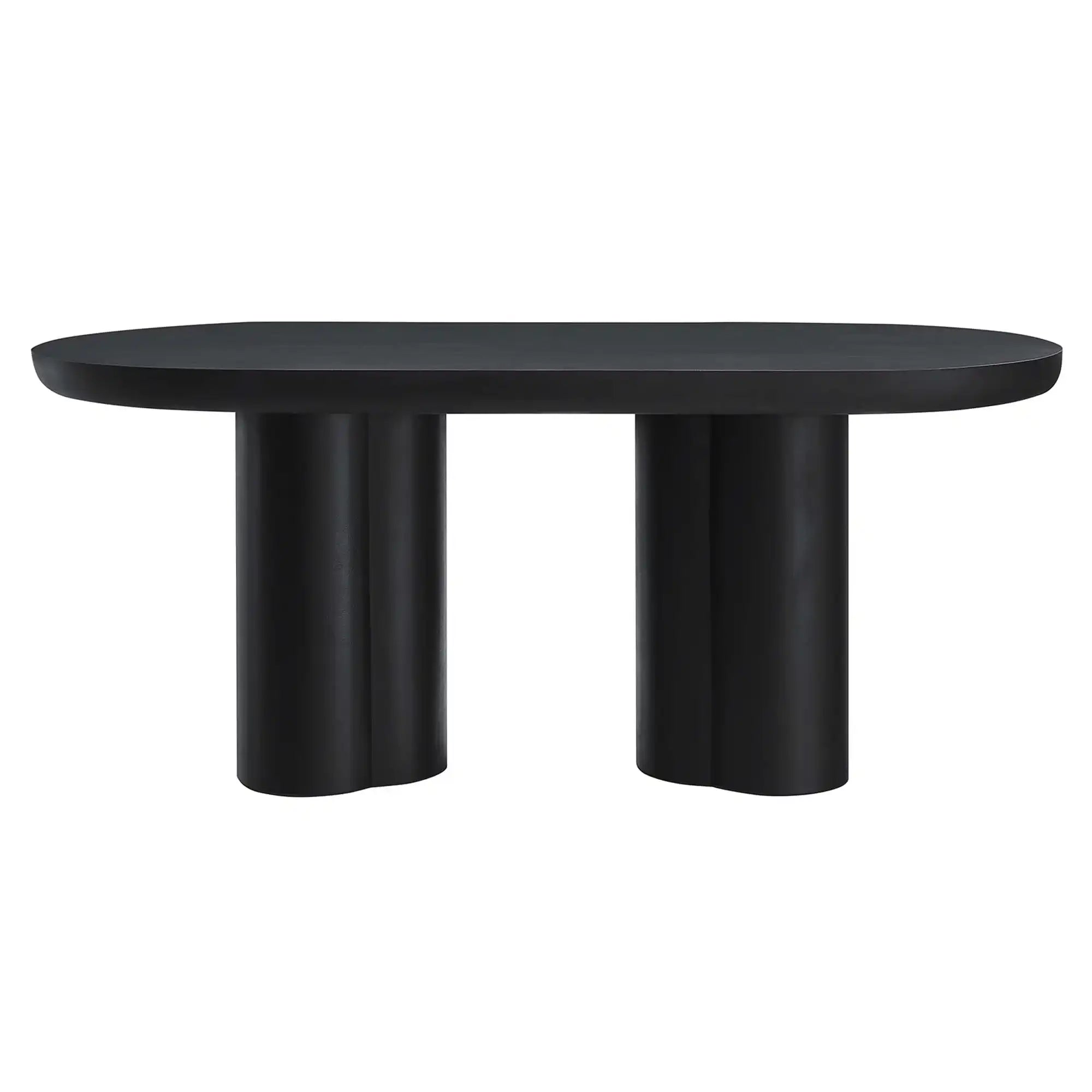 Caspian 72" Oval Concrete Dining Table by Modway - Best Buy Furniture
