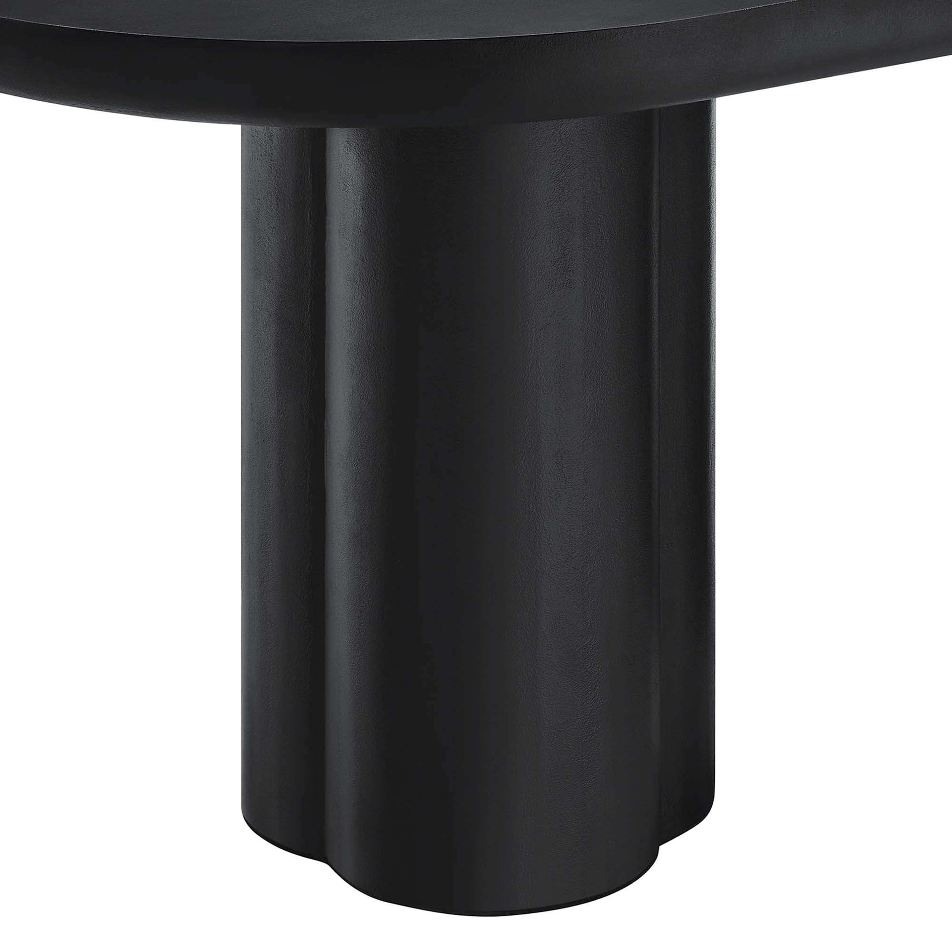 Caspian 72" Oval Concrete Dining Table by Modway - Best Buy Furniture