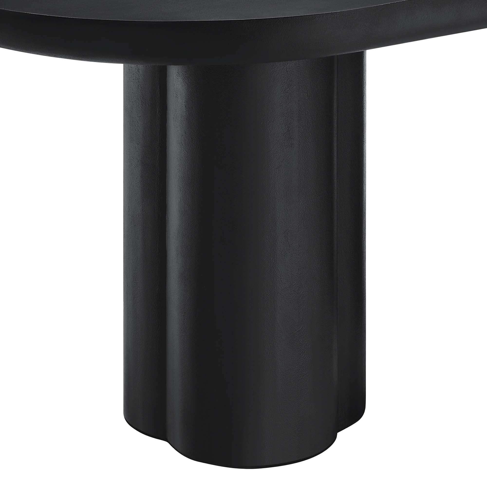 Caspian 72" Oval Concrete Dining Table by Modway - Best Buy Furniture