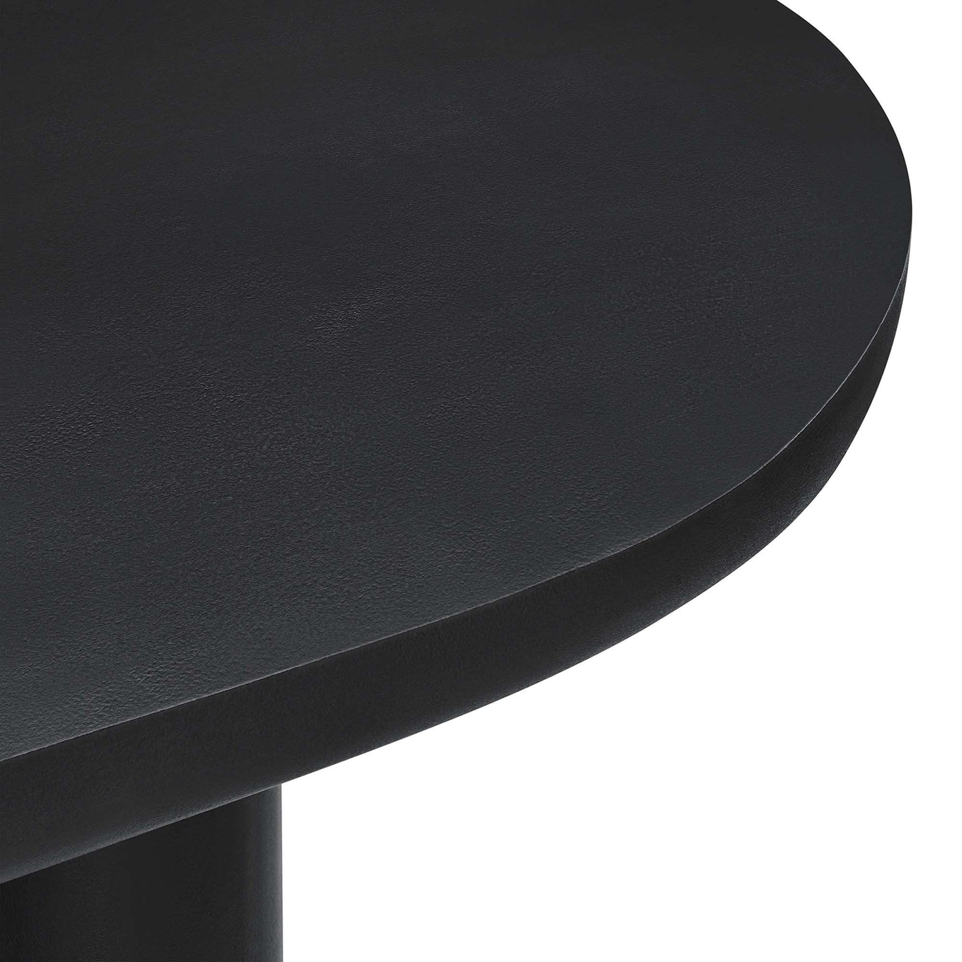 Caspian 72" Oval Concrete Dining Table by Modway - Best Buy Furniture