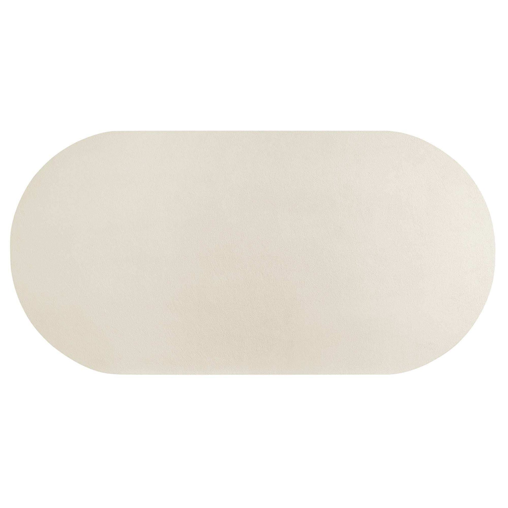 Caspian 72" Oval Concrete Dining Table by Modway - Best Buy Furniture
