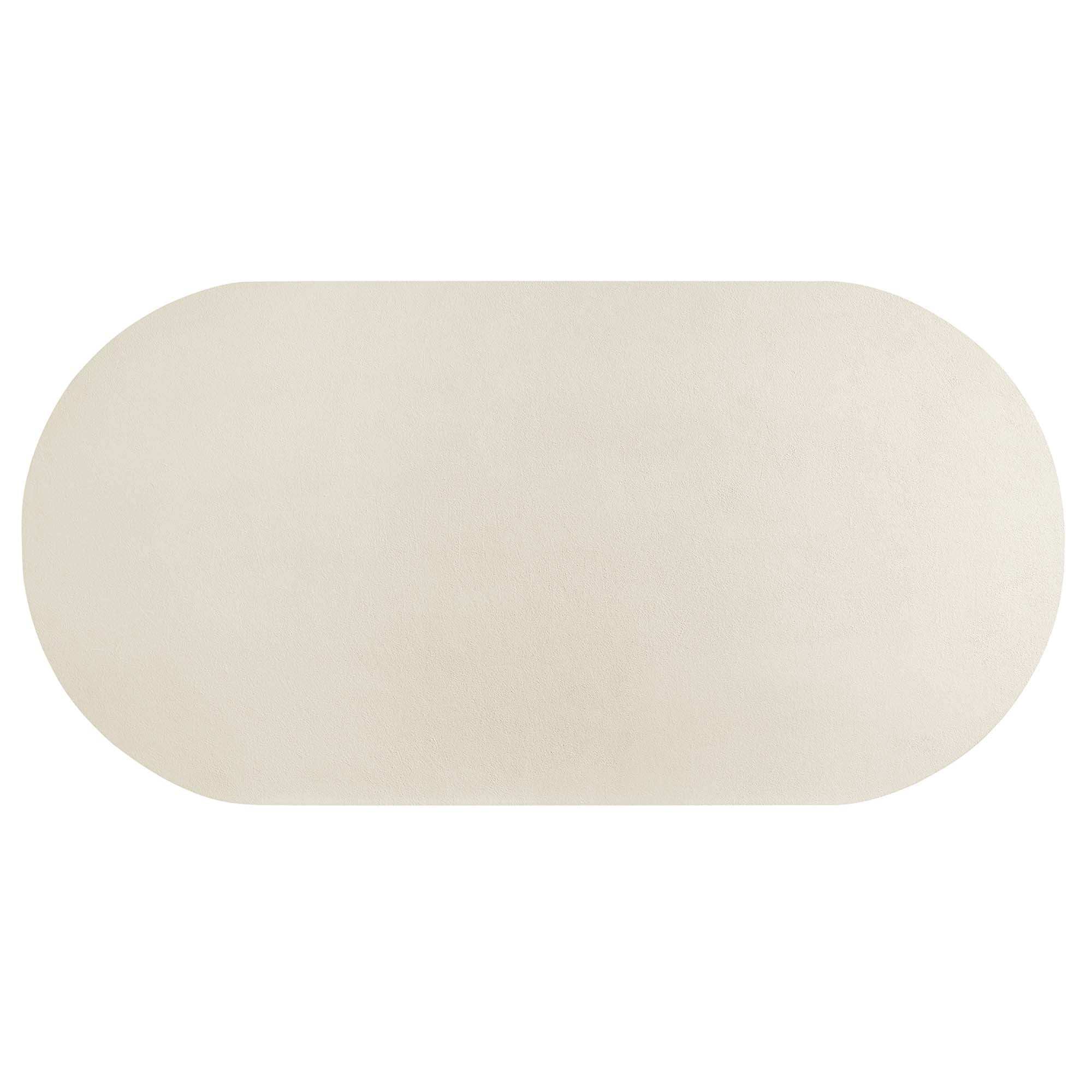 Caspian 72" Oval Concrete Dining Table by Modway - Best Buy Furniture