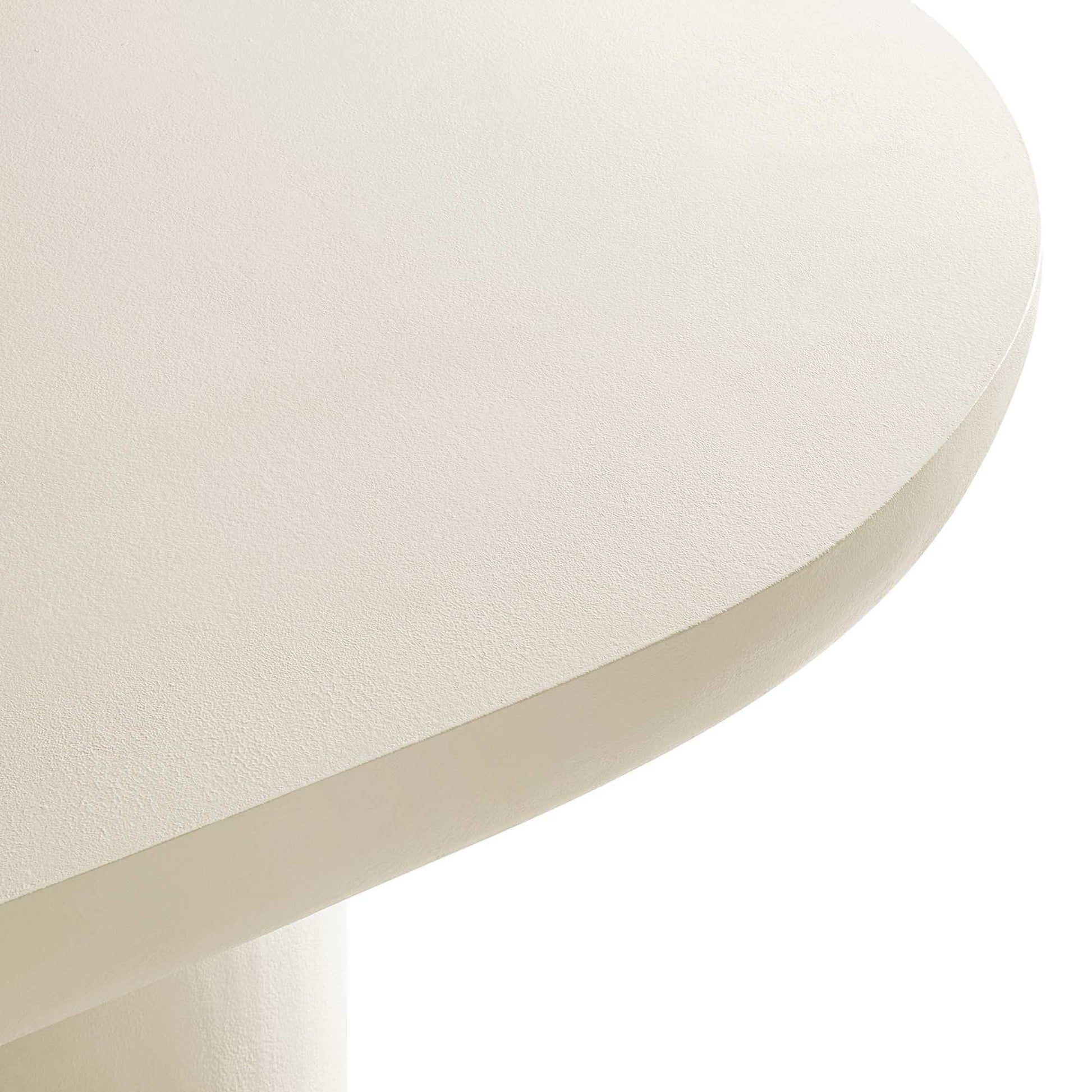 Caspian 72" Oval Concrete Dining Table by Modway - Best Buy Furniture