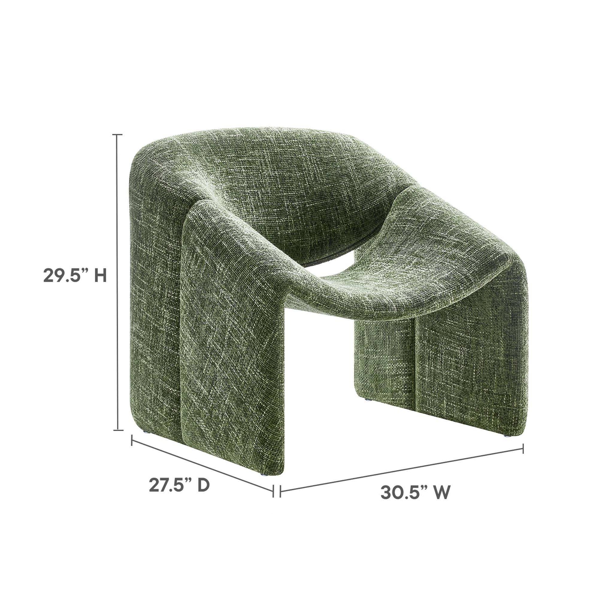 Vivi Chenille Upholstered Accent Chair by Modway - Best Buy Furniture
