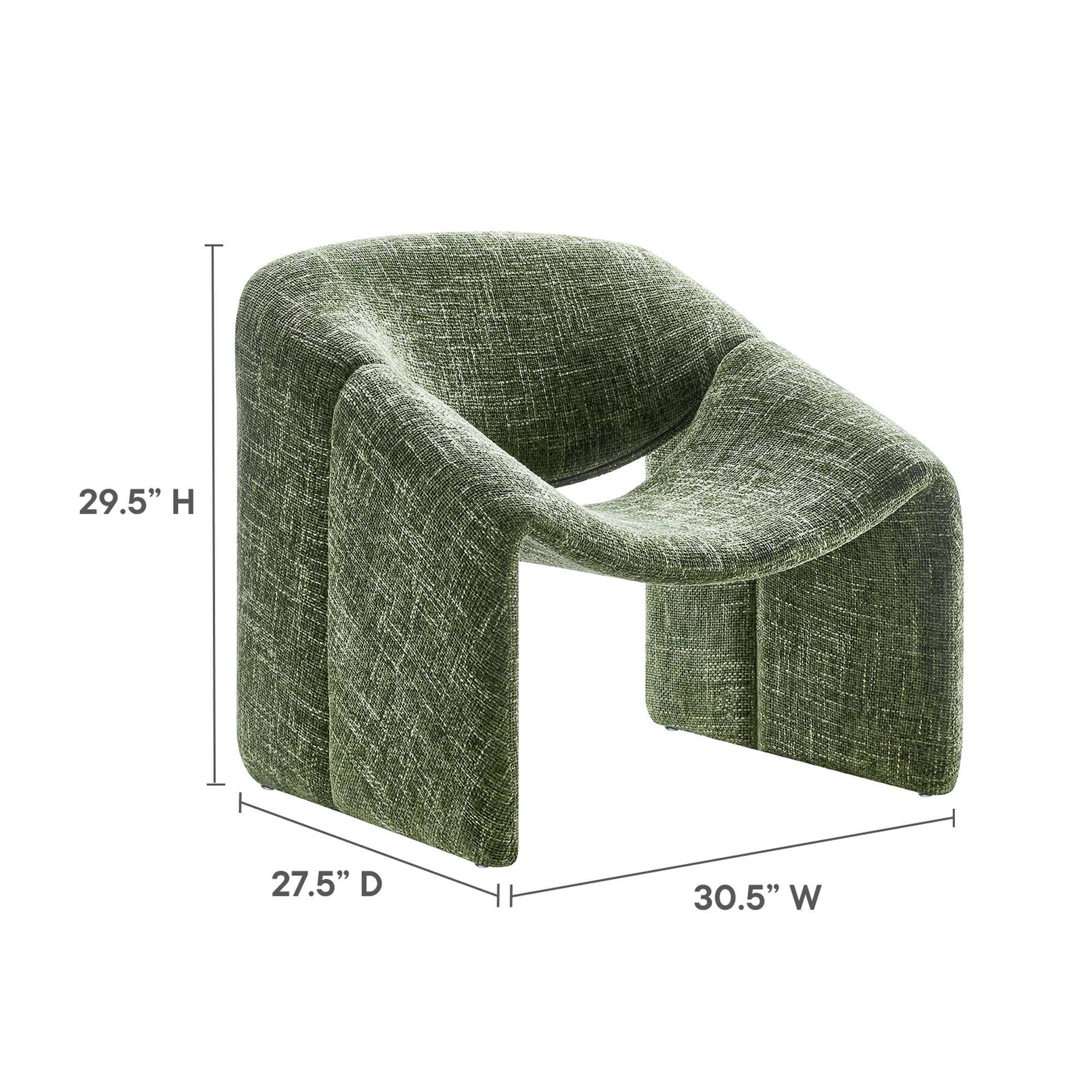 Vivi Chenille Upholstered Accent Chair by Modway - Best Buy Furniture