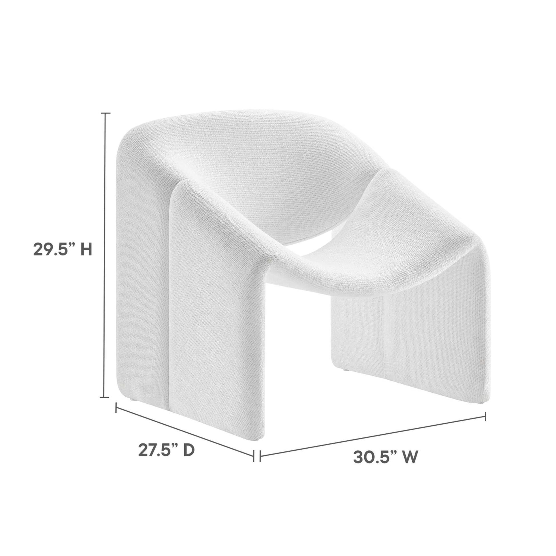 Vivi Chenille Upholstered Accent Chair by Modway - Best Buy Furniture