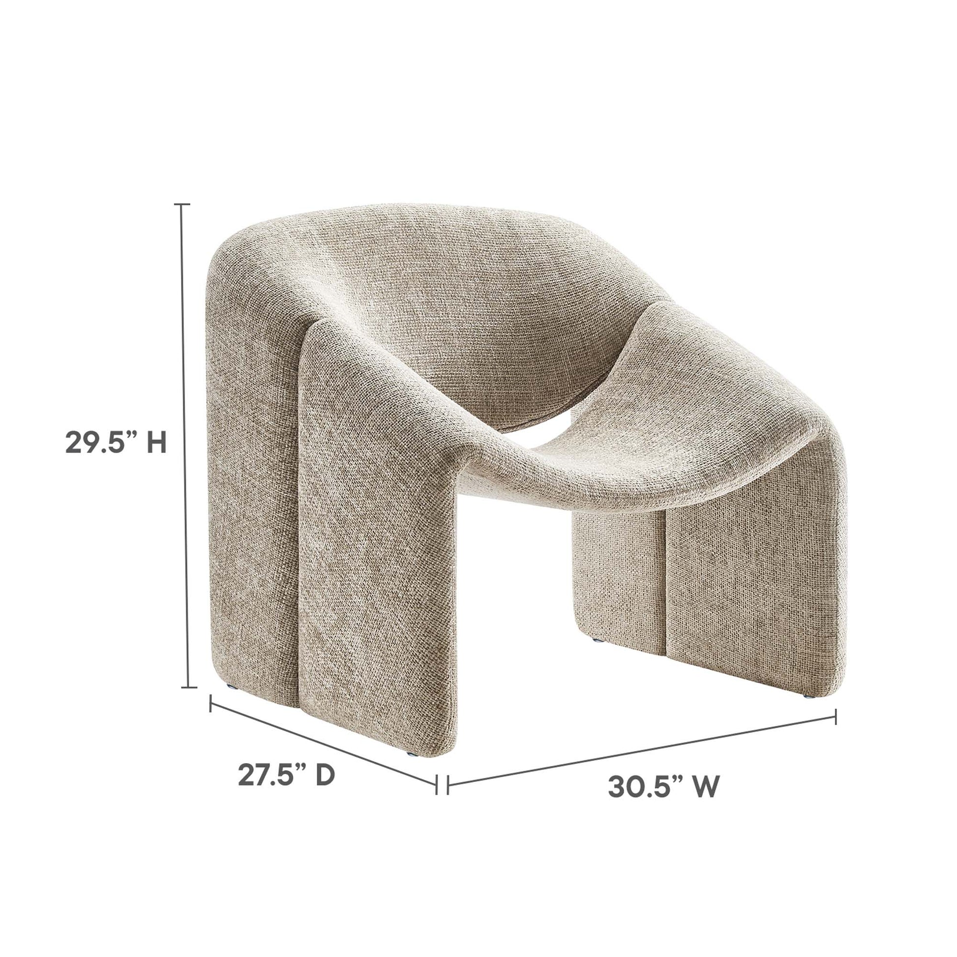 Vivi Chenille Upholstered Accent Chair by Modway - Best Buy Furniture