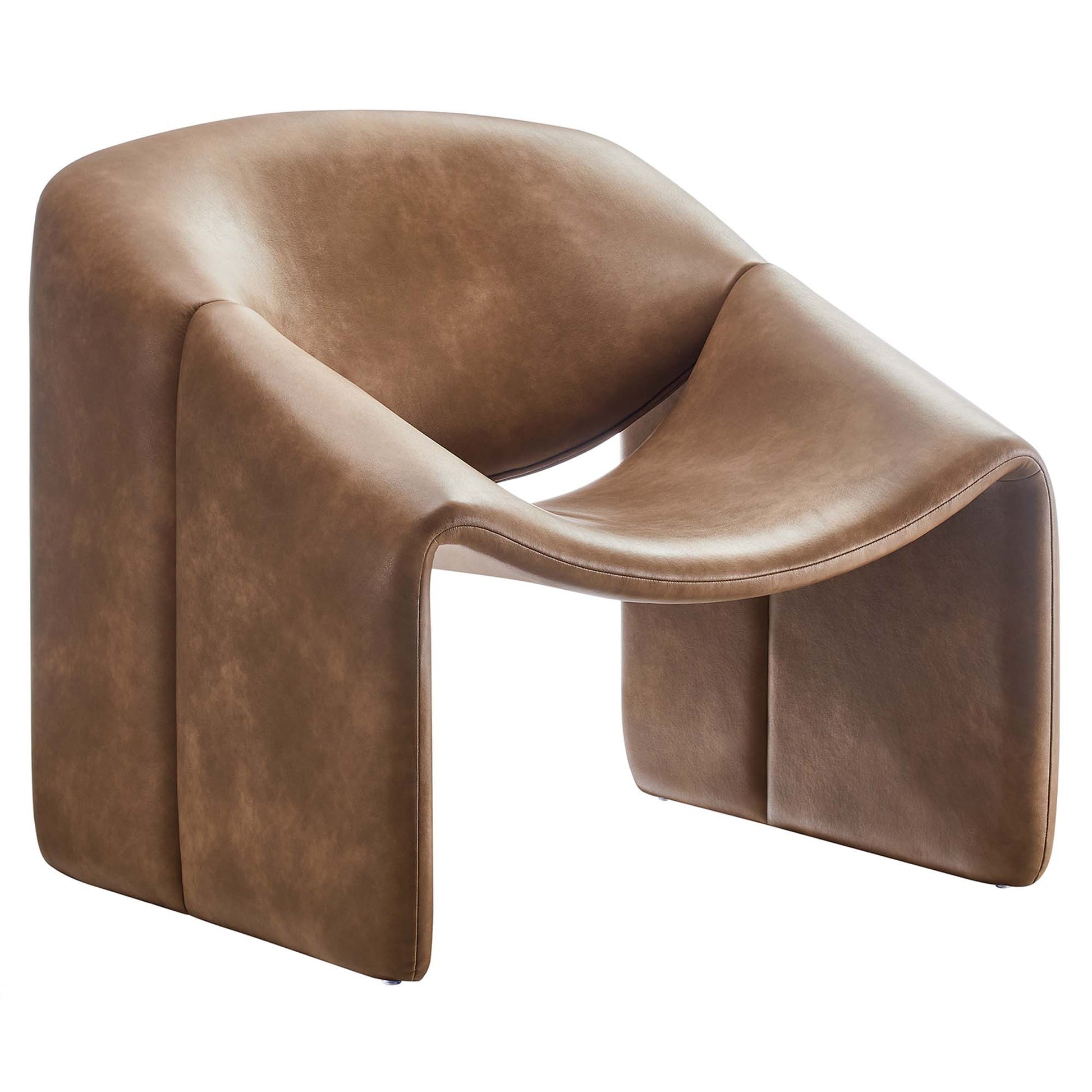 Vivi Vegan Leather Accent Chair by Modway - Best Buy Furniture