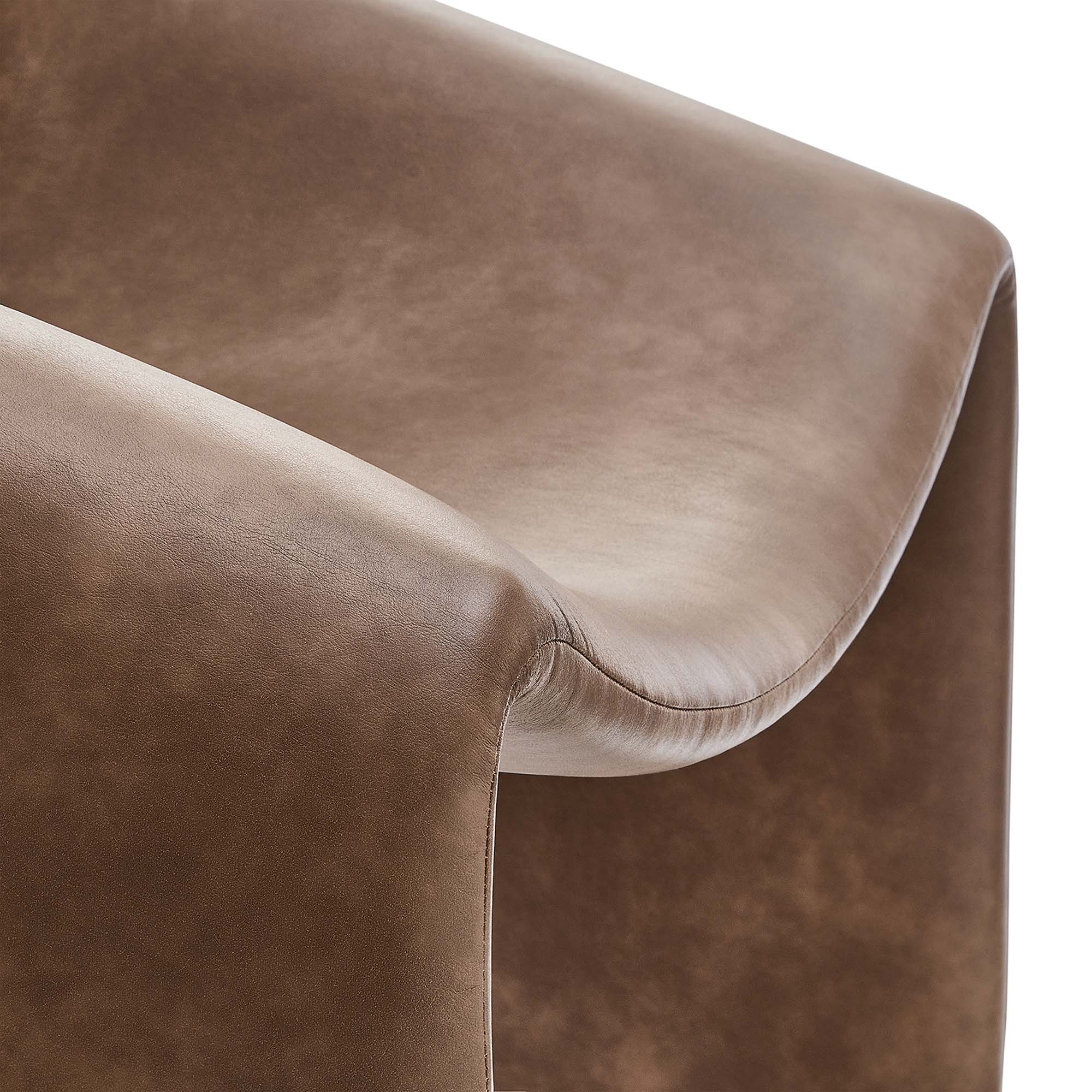 Vivi Vegan Leather Accent Chair by Modway - Best Buy Furniture