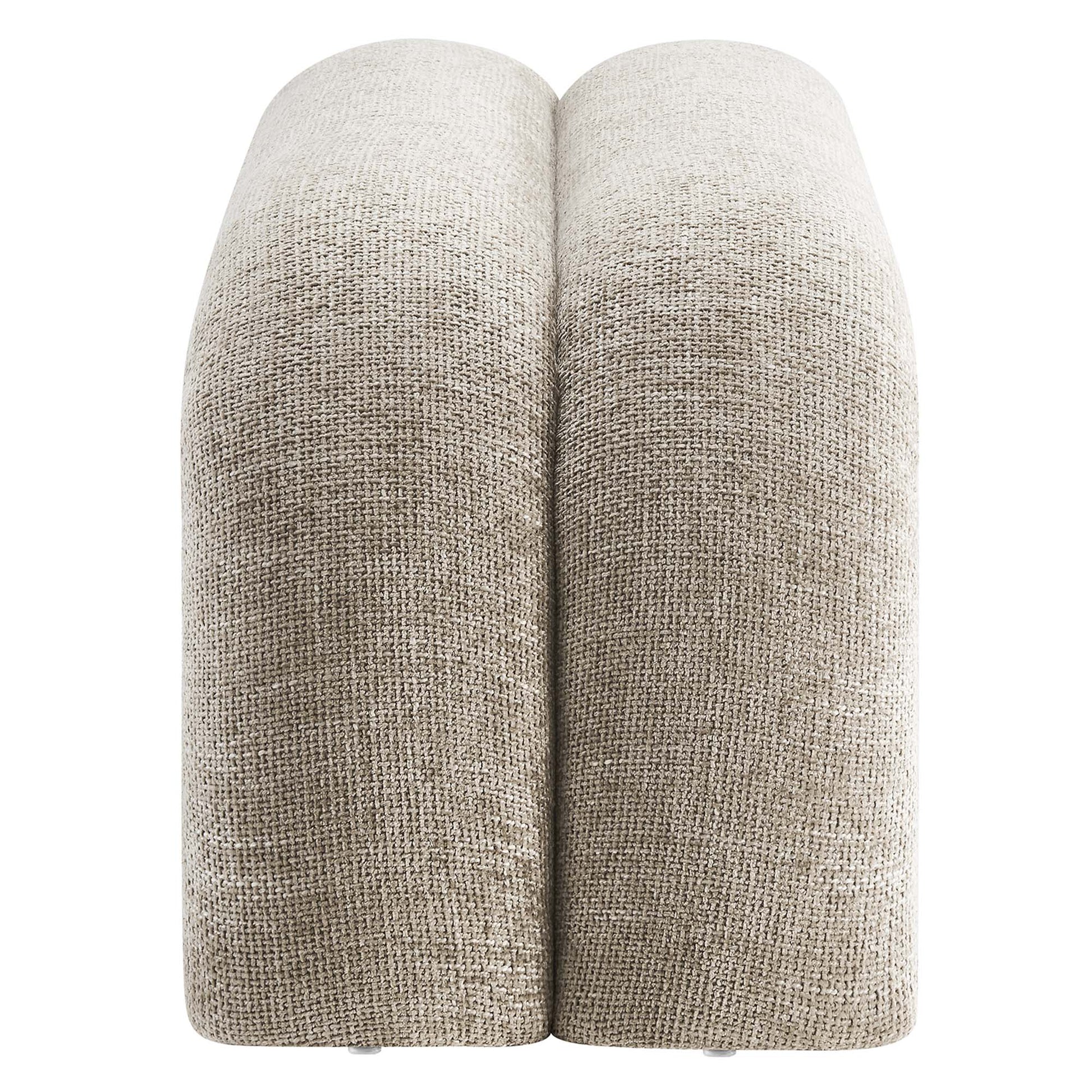Dax 50.5" Chenille Upholstered Accent Bench by Modway - Best Buy Furniture