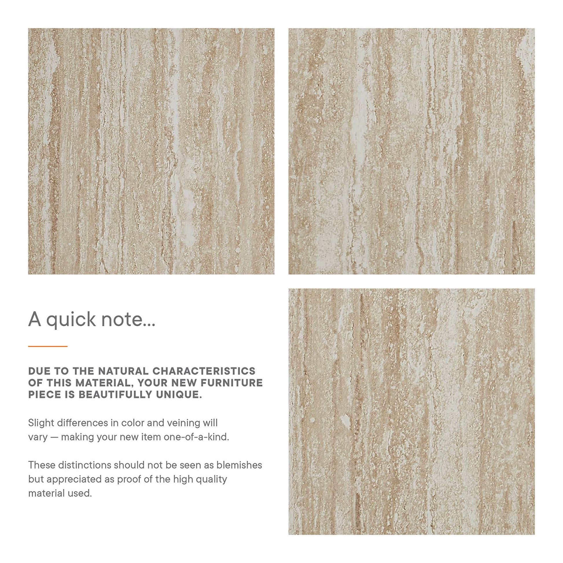 Mirella 62" Faux Travertine Long Bench by Modway - Best Buy Furniture