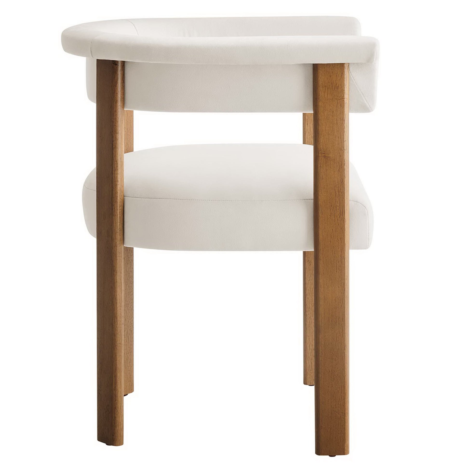 Imogen Performance Velvet Barrel Dining Chairs Set of 2 by Modway - Best Buy Furniture