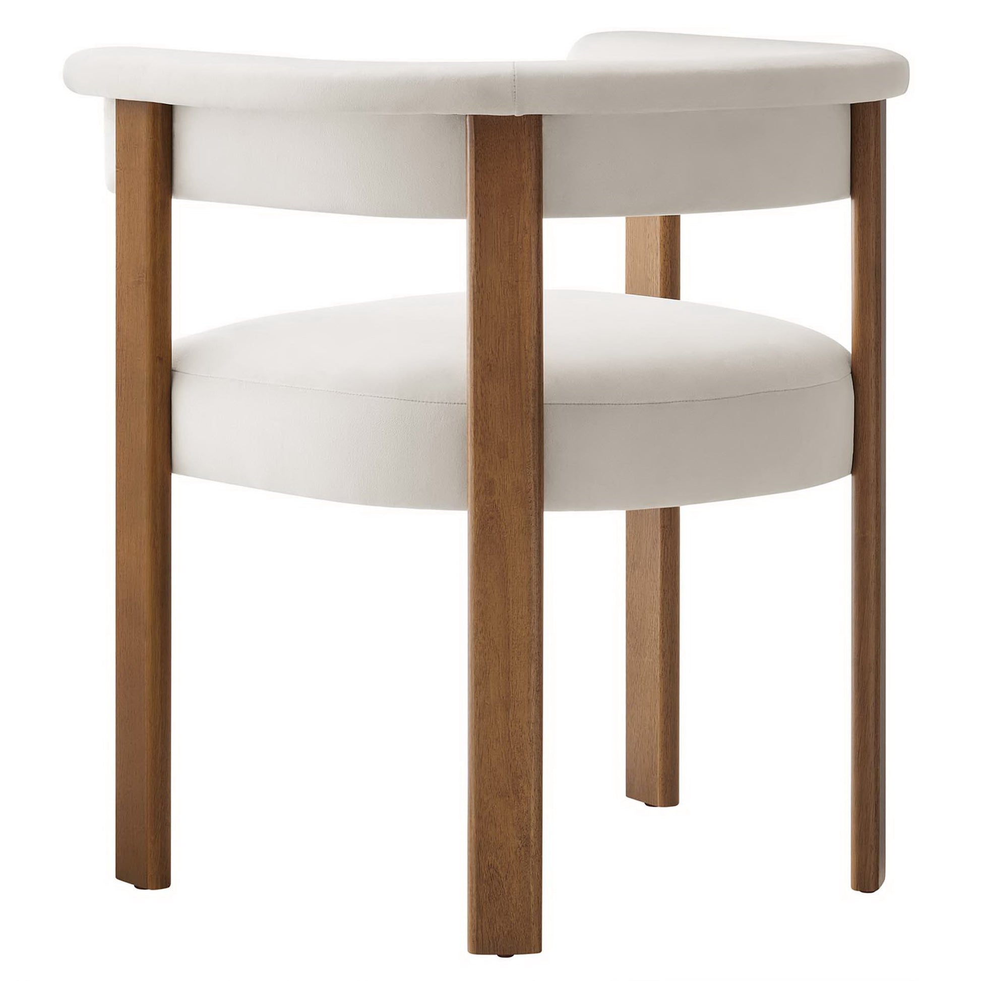Imogen Performance Velvet Barrel Dining Chairs Set of 2 by Modway - Best Buy Furniture