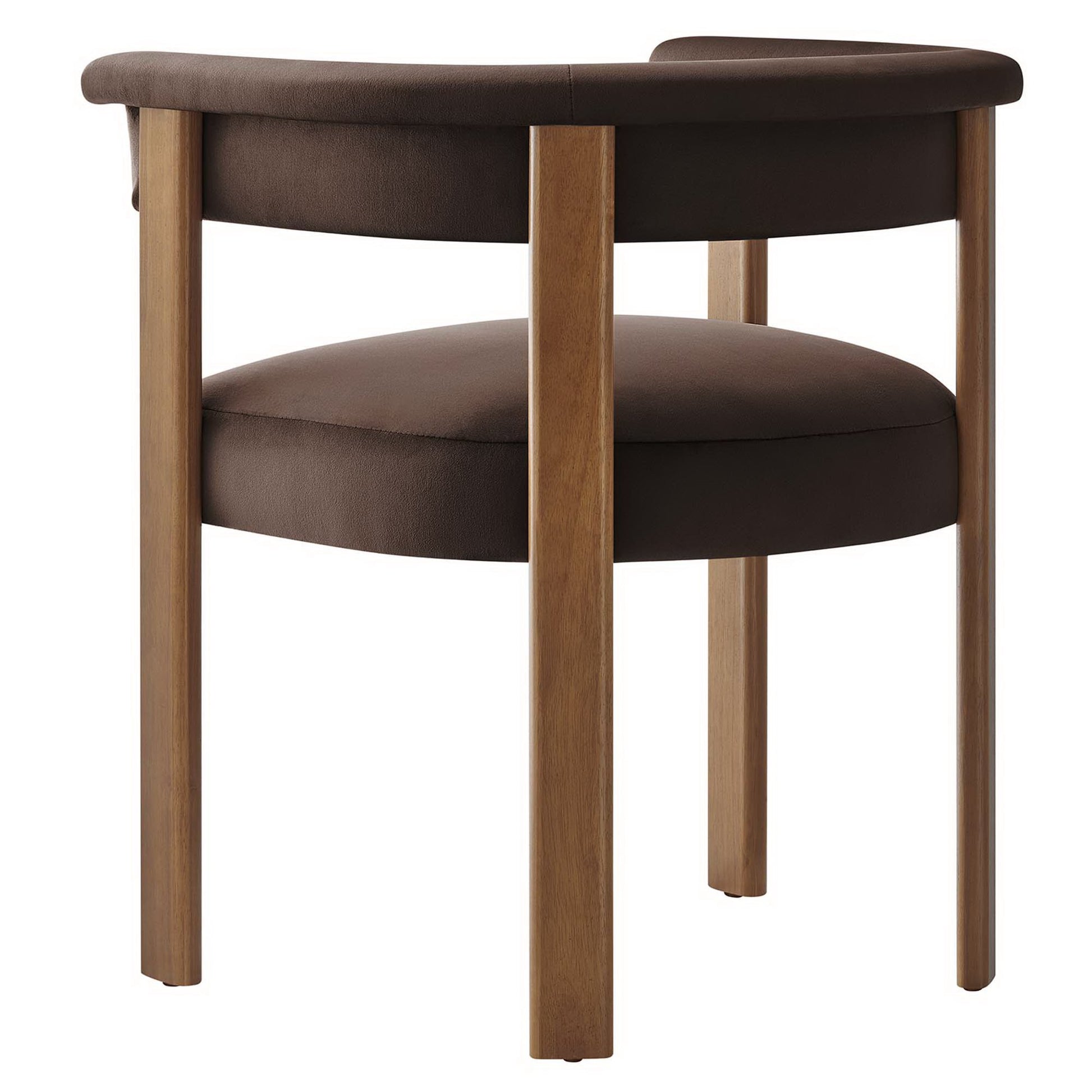 Imogen Performance Velvet Barrel Dining Chairs Set of 2 by Modway - Best Buy Furniture