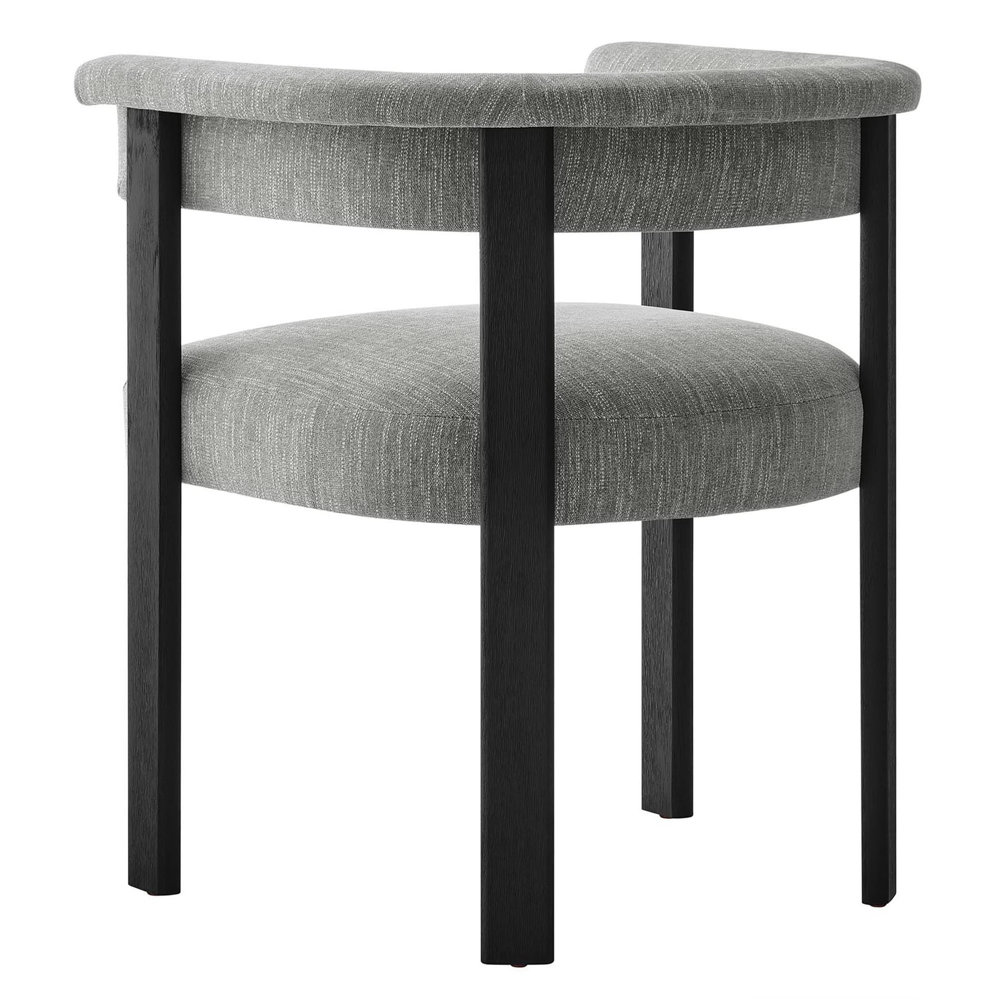 Imogen Fabric Upholstered Barrel Dining Chairs Set of 2 by Modway - Best Buy Furniture