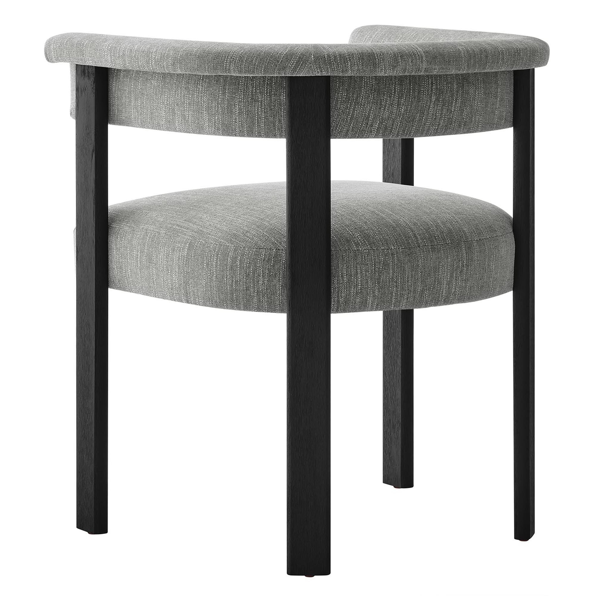 Imogen Fabric Upholstered Barrel Dining Chairs Set of 2 by Modway - Best Buy Furniture