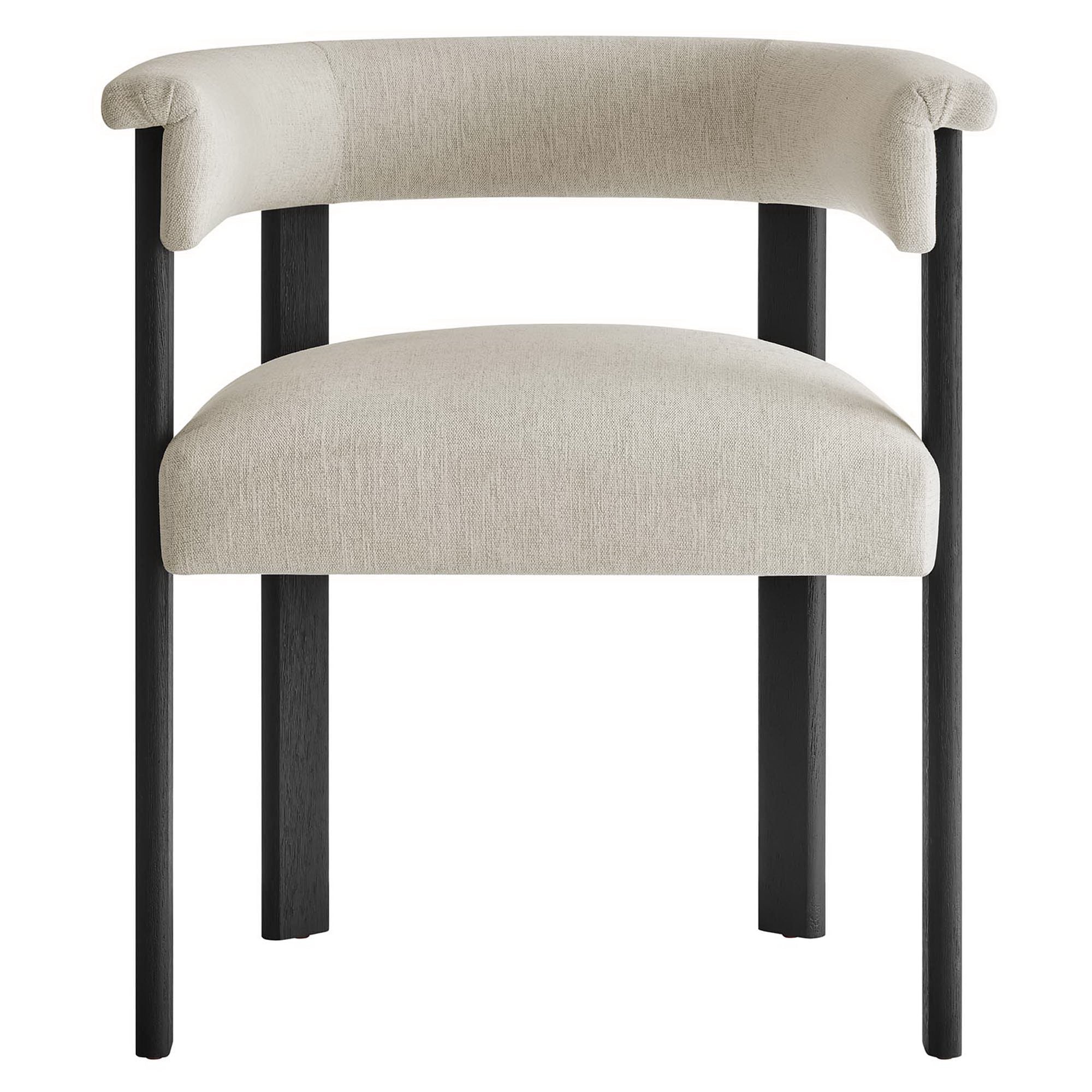Imogen Fabric Upholstered Barrel Dining Chairs Set of 2 by Modway - Best Buy Furniture