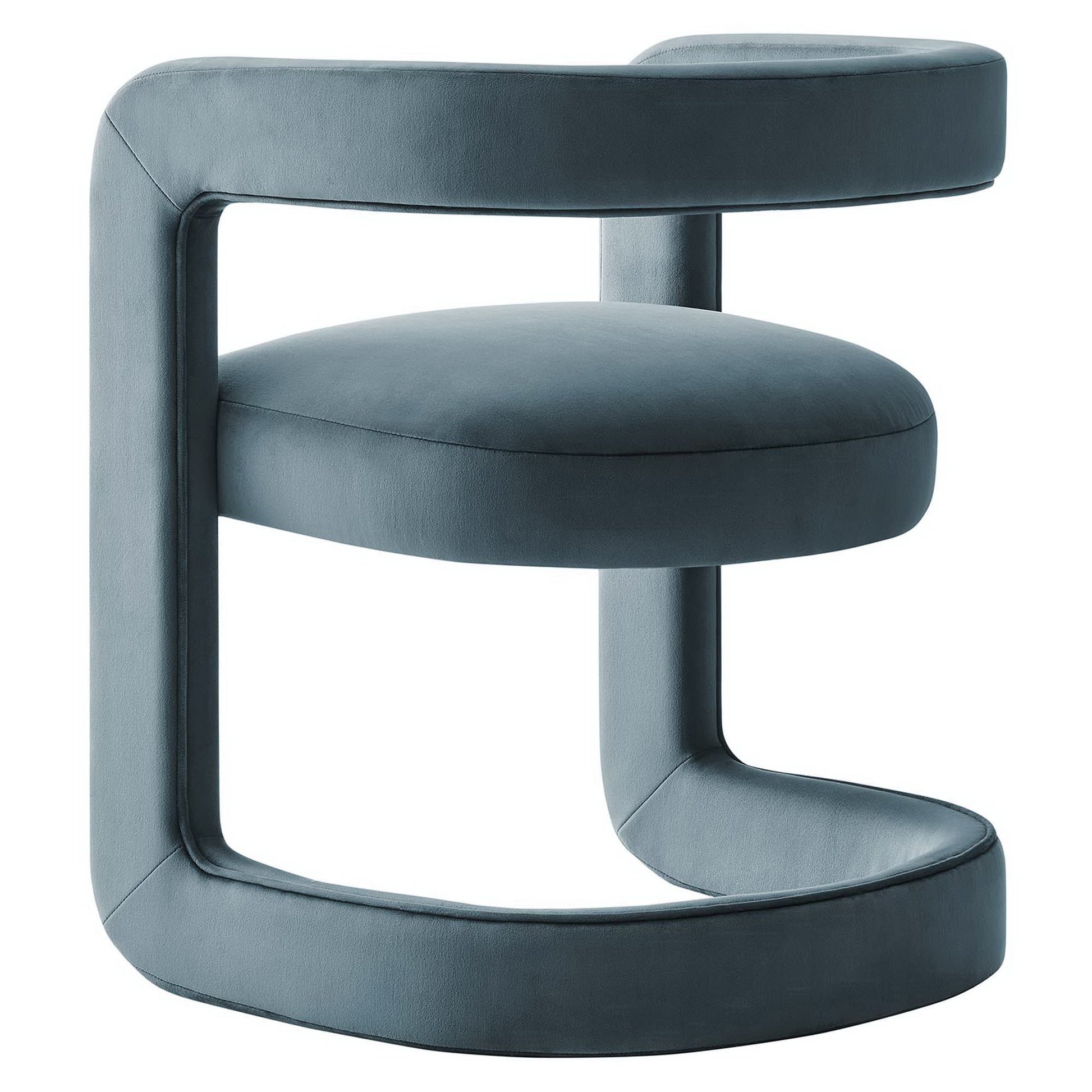 Winslow Barrel Performance Velvet Dining Chair by Modway - Best Buy Furniture