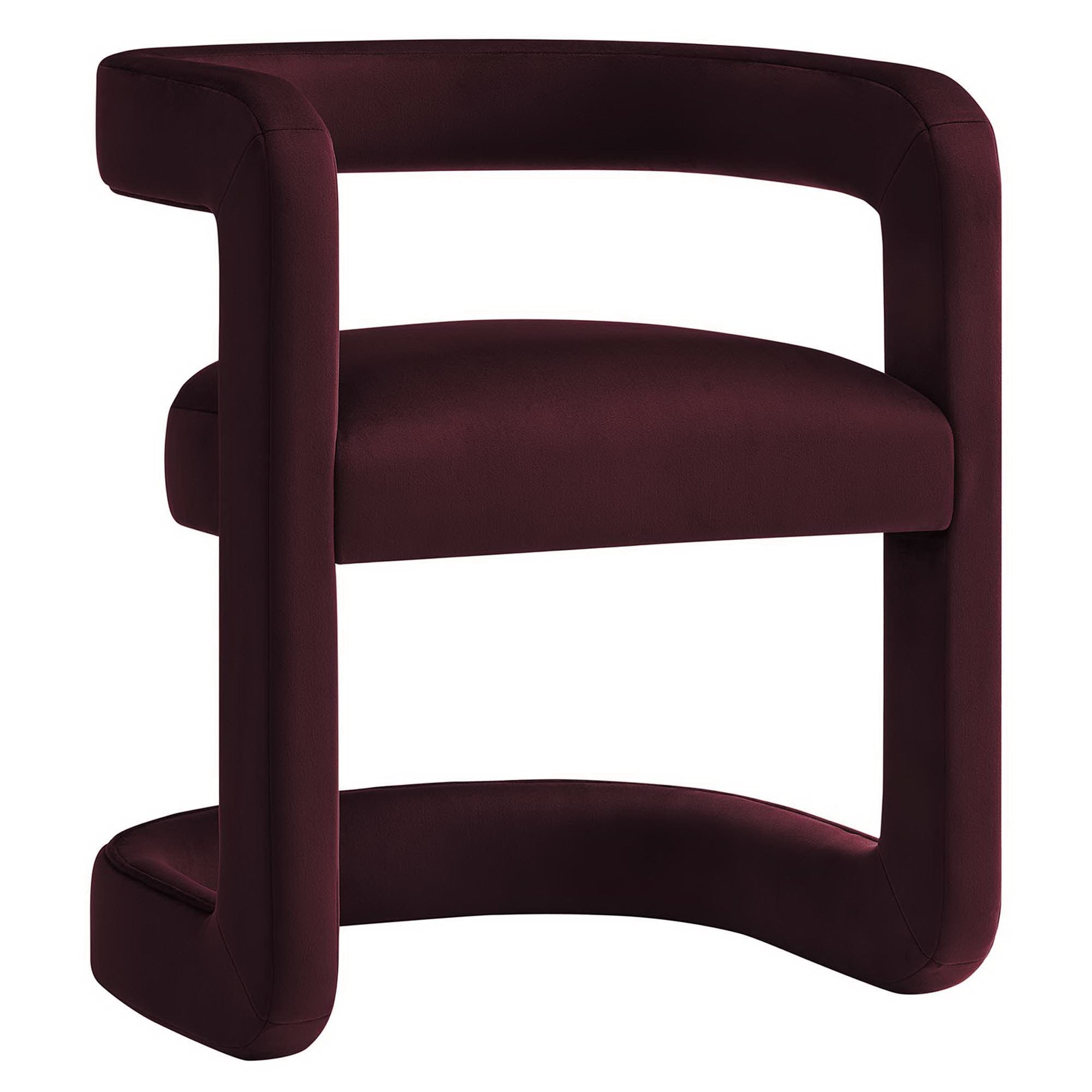 Winslow Performance Velvet Barrel Accent Chair by Modway - Best Buy Furniture