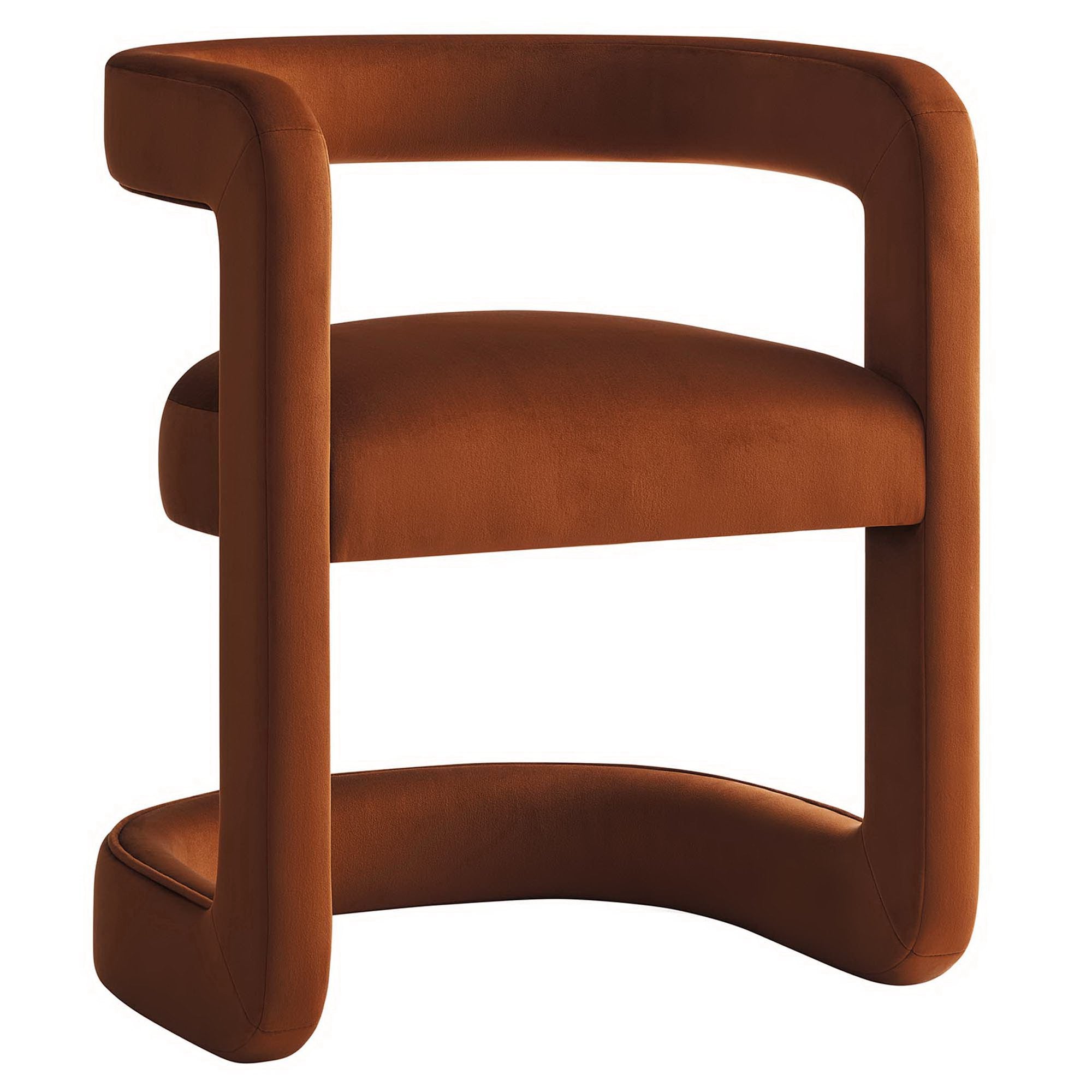 Winslow Performance Velvet Barrel Accent Chair by Modway - Best Buy Furniture