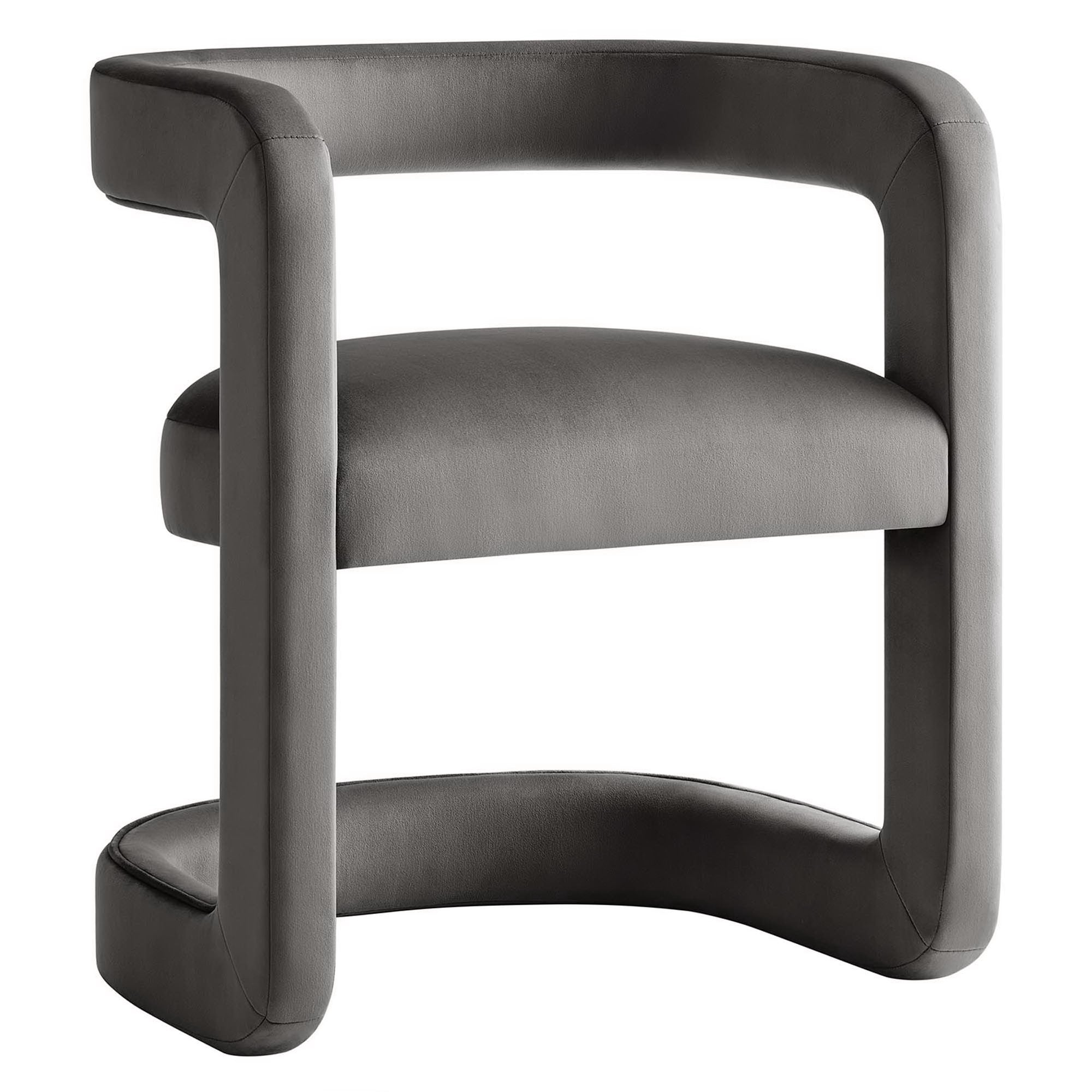 Winslow Performance Velvet Barrel Accent Chair by Modway - Best Buy Furniture