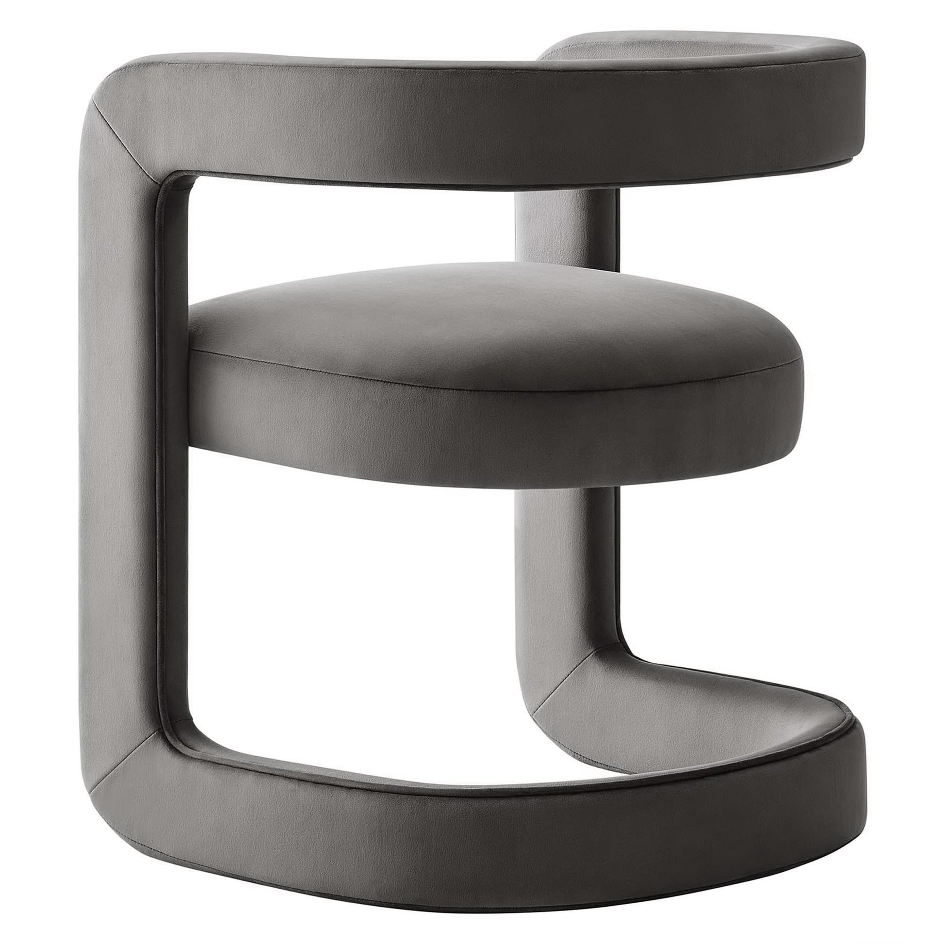 Winslow Performance Velvet Barrel Accent Chair by Modway - Best Buy Furniture