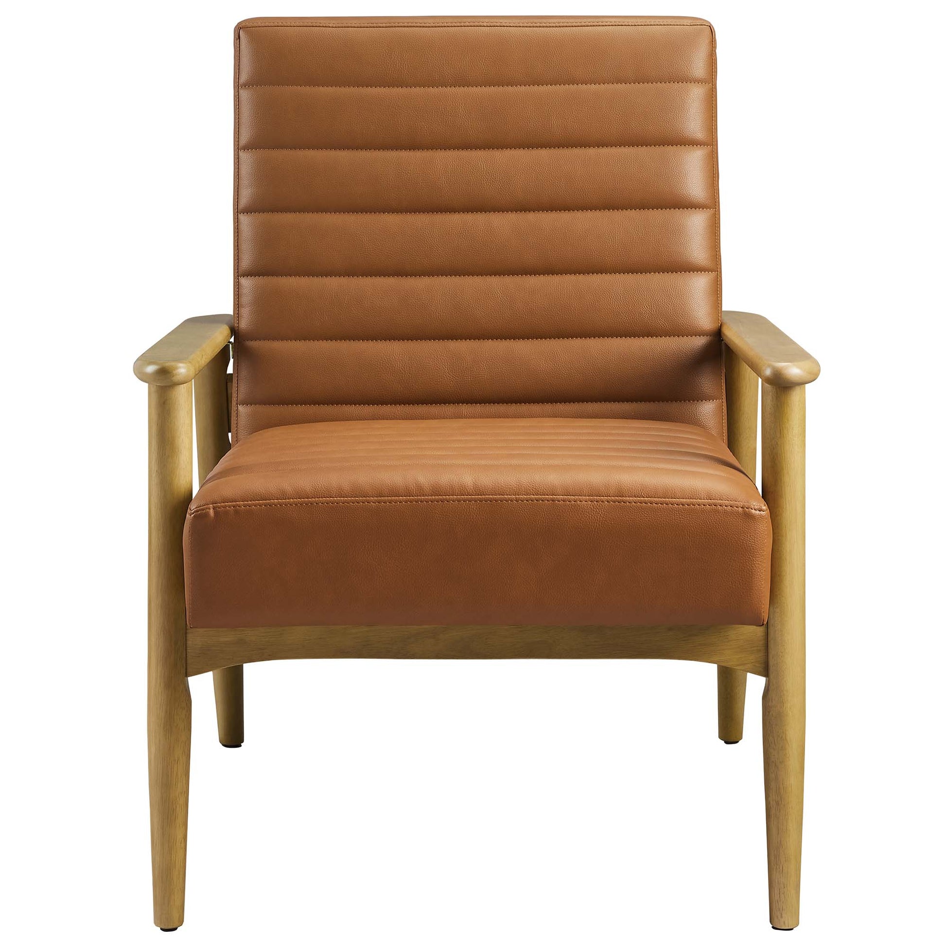 Jensen Vegan Leather Accent Chair by Modway - Best Buy Furniture