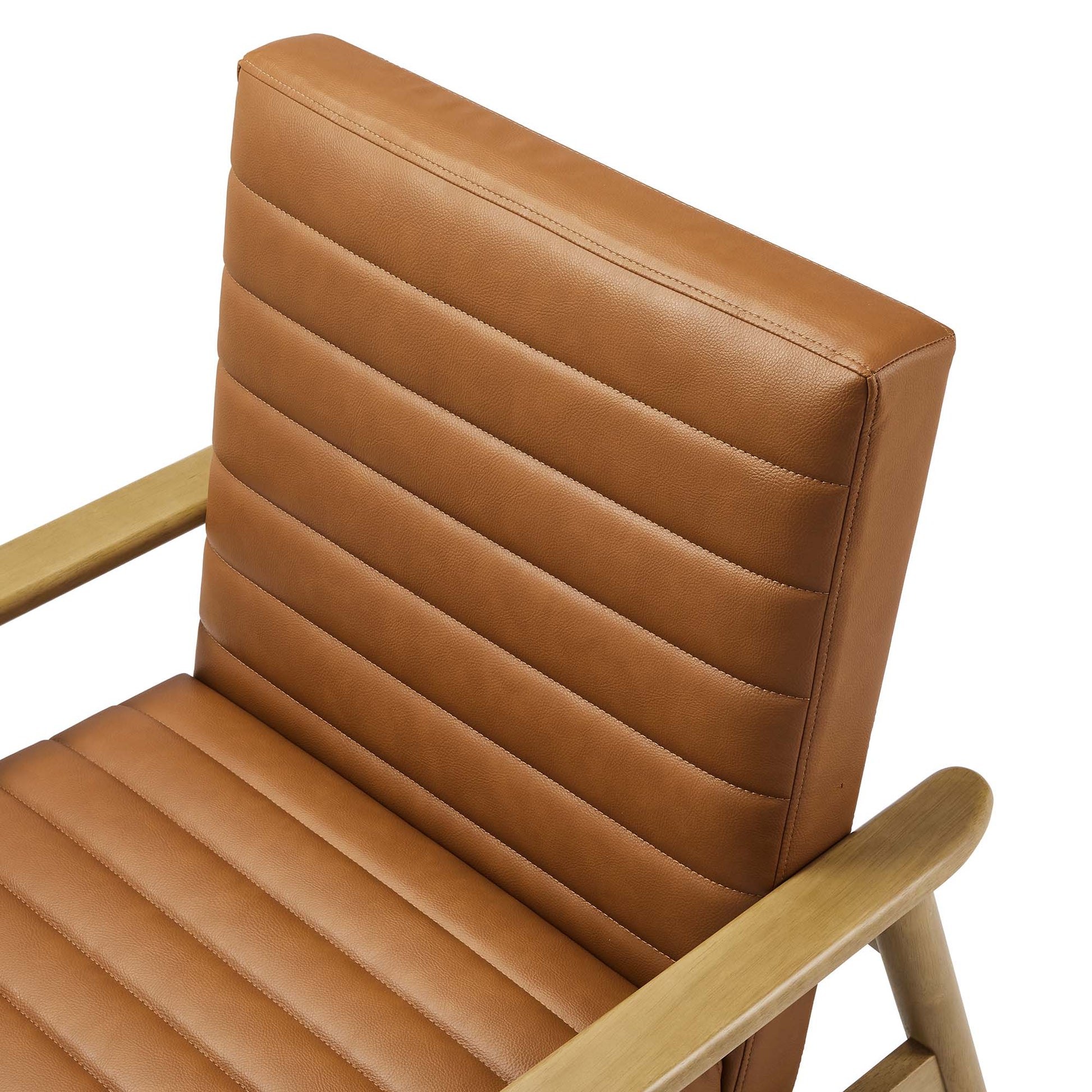 Jensen Vegan Leather Accent Chair by Modway - Best Buy Furniture
