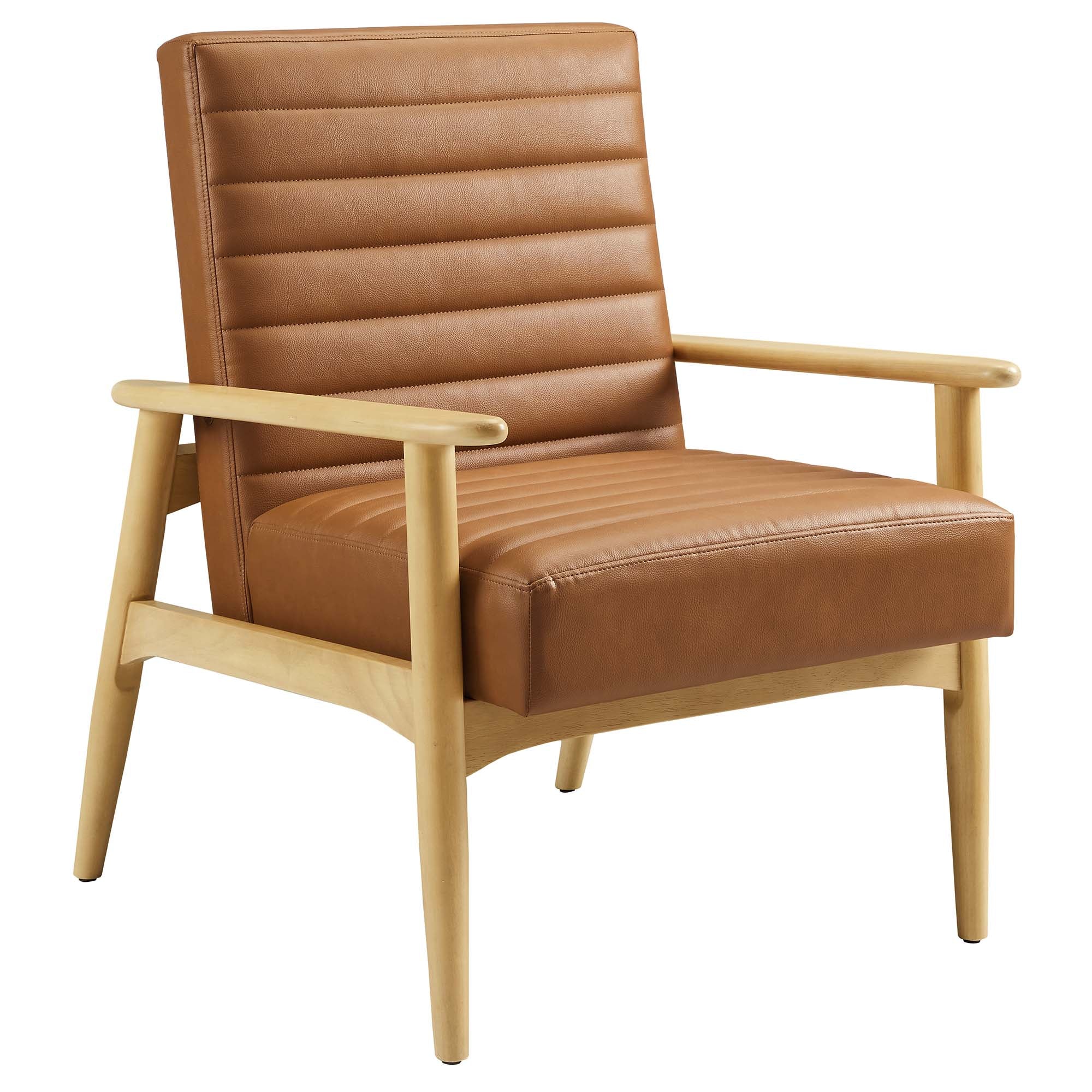 Jensen Vegan Leather Accent Chair by Modway - Best Buy Furniture