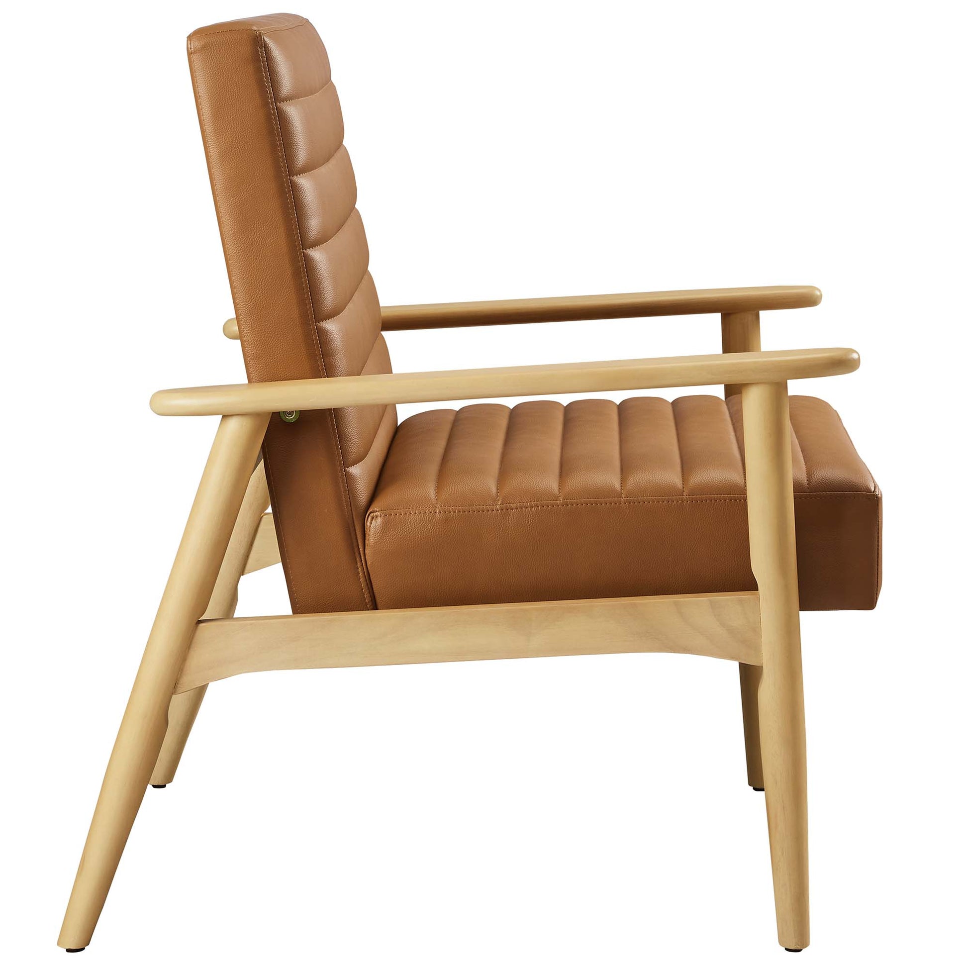 Jensen Vegan Leather Accent Chair by Modway - Best Buy Furniture