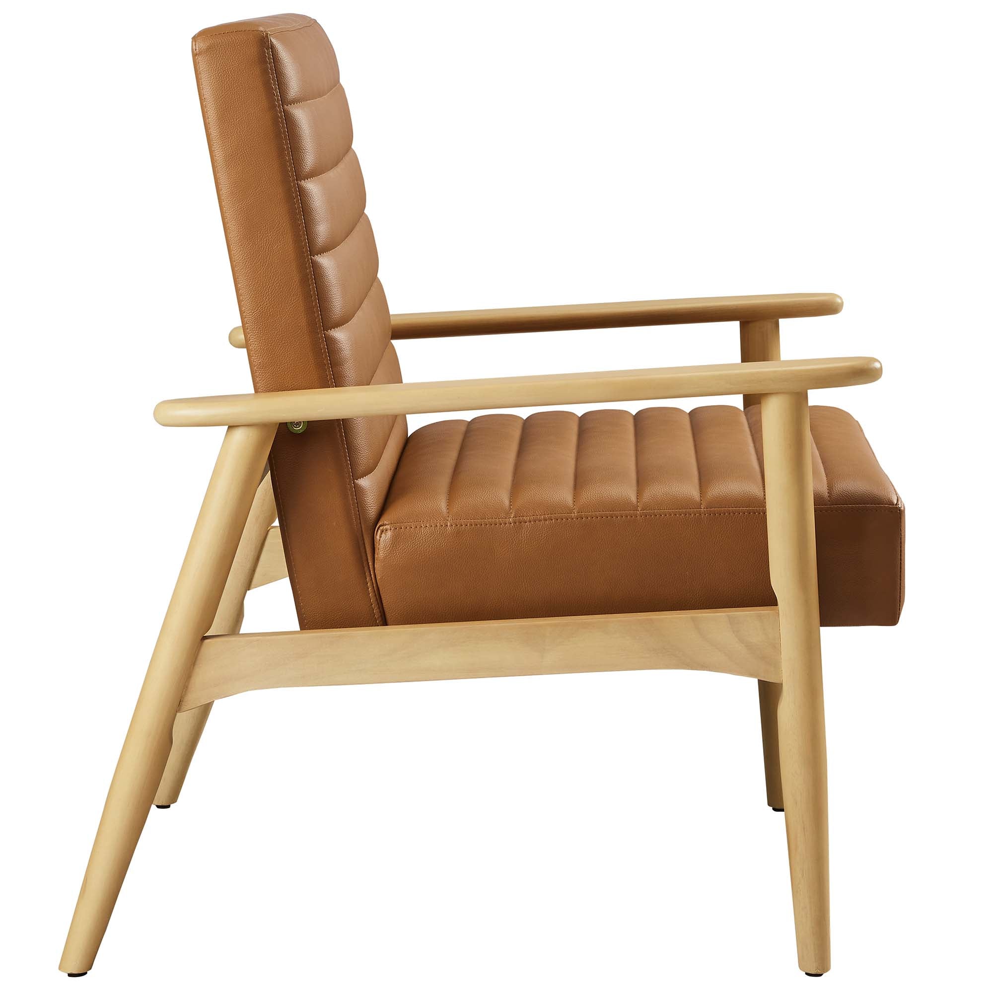 Jensen Vegan Leather Accent Chair by Modway - Best Buy Furniture