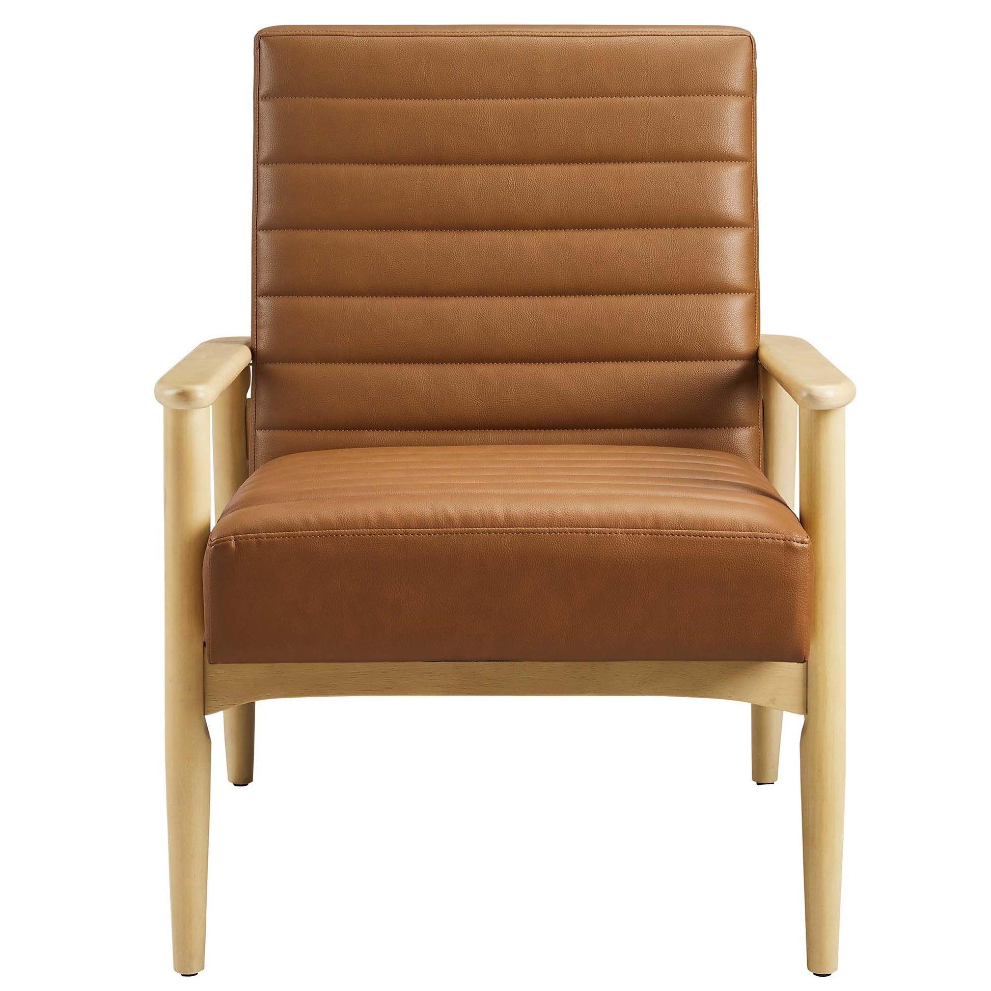 Jensen Vegan Leather Accent Chair by Modway - Best Buy Furniture
