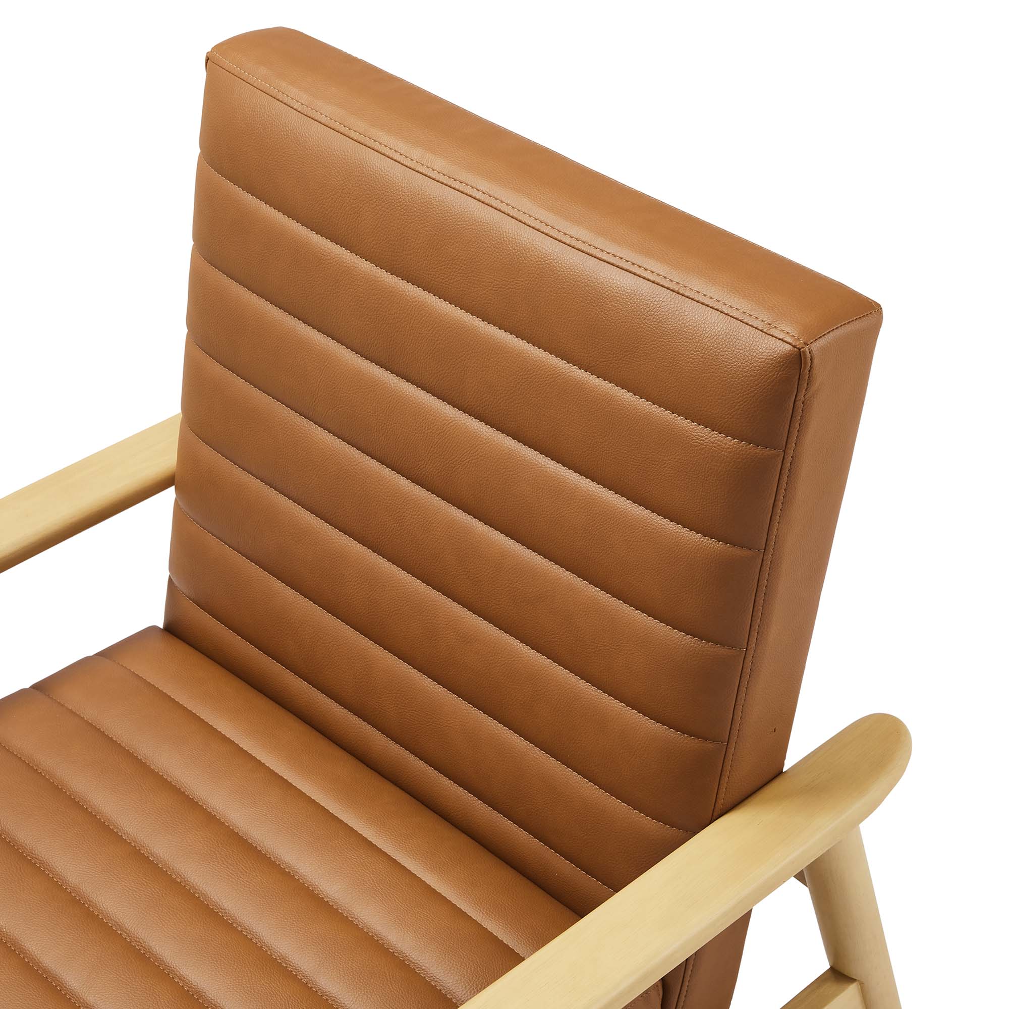 Jensen Vegan Leather Accent Chair by Modway - Best Buy Furniture