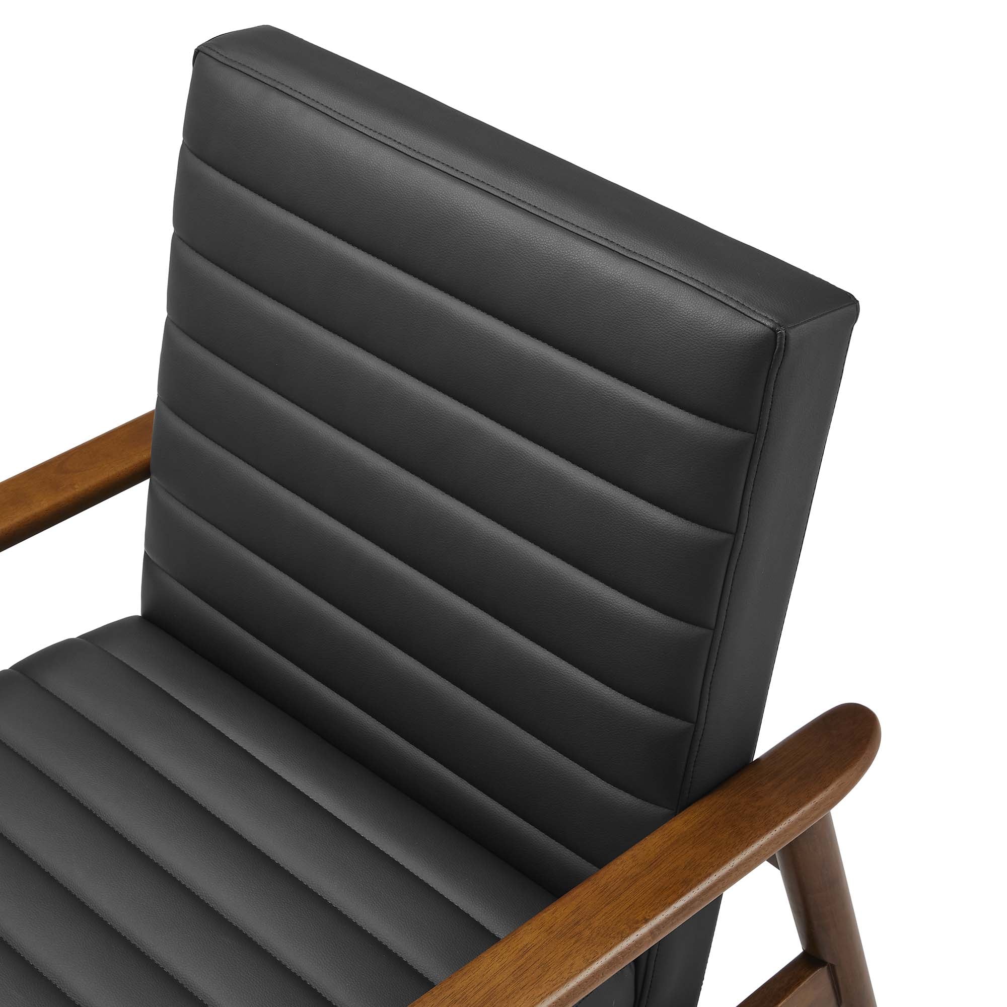 Jensen Vegan Leather Accent Chair by Modway - Best Buy Furniture