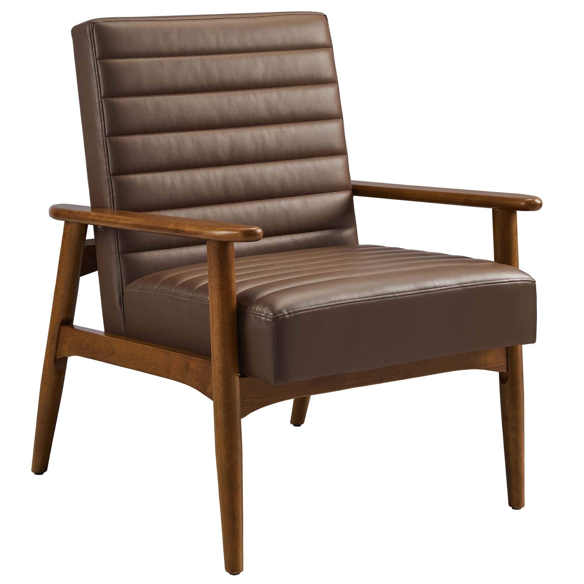 Jensen Vegan Leather Accent Chair by Modway - Best Buy Furniture