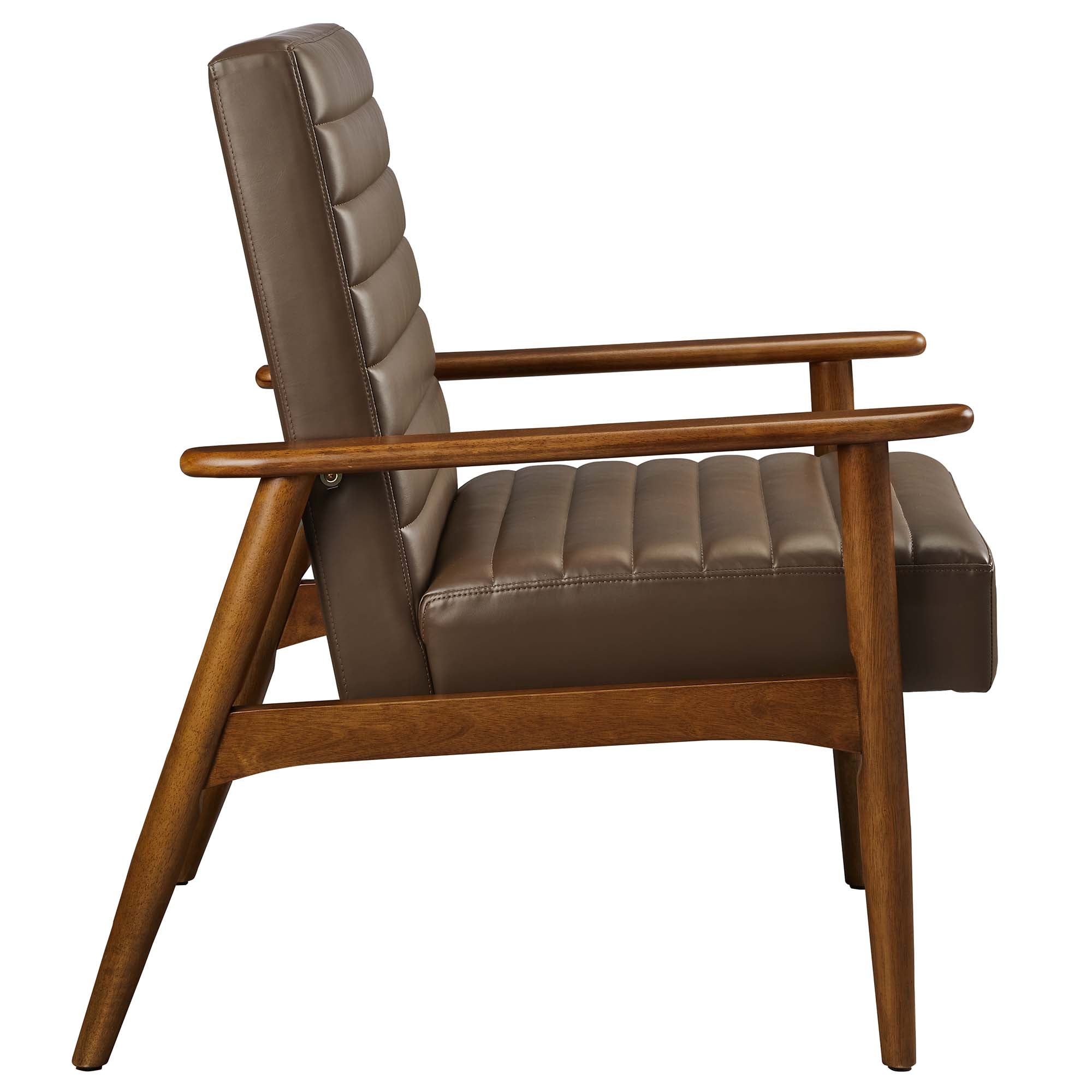 Jensen Vegan Leather Accent Chair by Modway - Best Buy Furniture