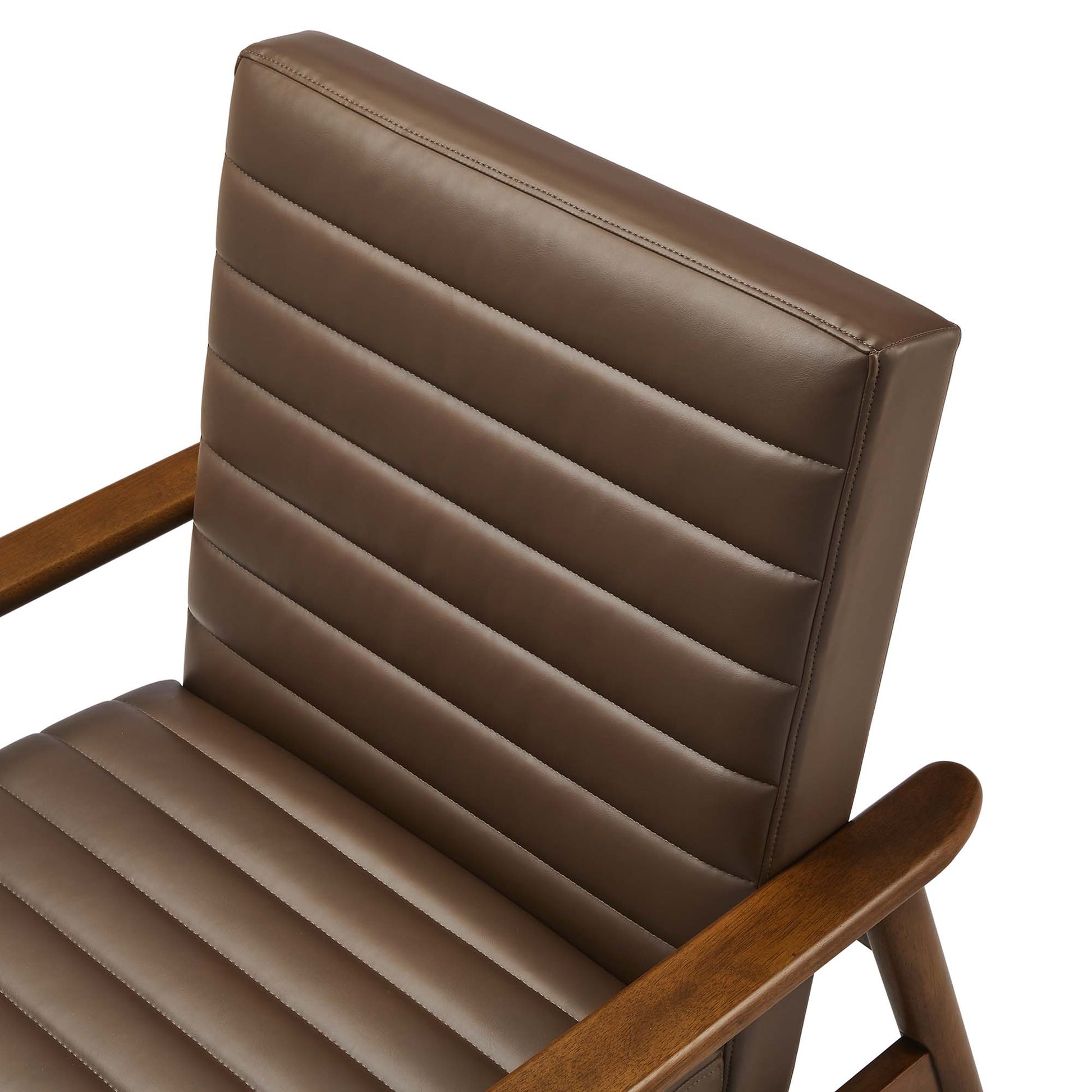Jensen Vegan Leather Accent Chair by Modway - Best Buy Furniture