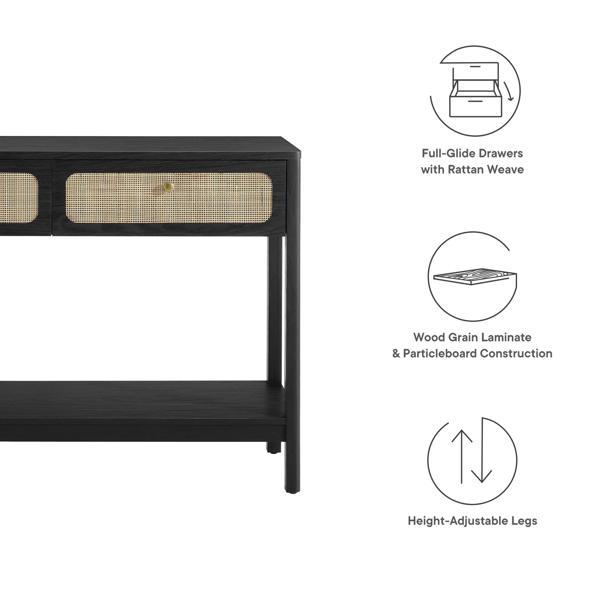 Chaucer Wood Entryway Console Table by Modway - Best Buy Furniture