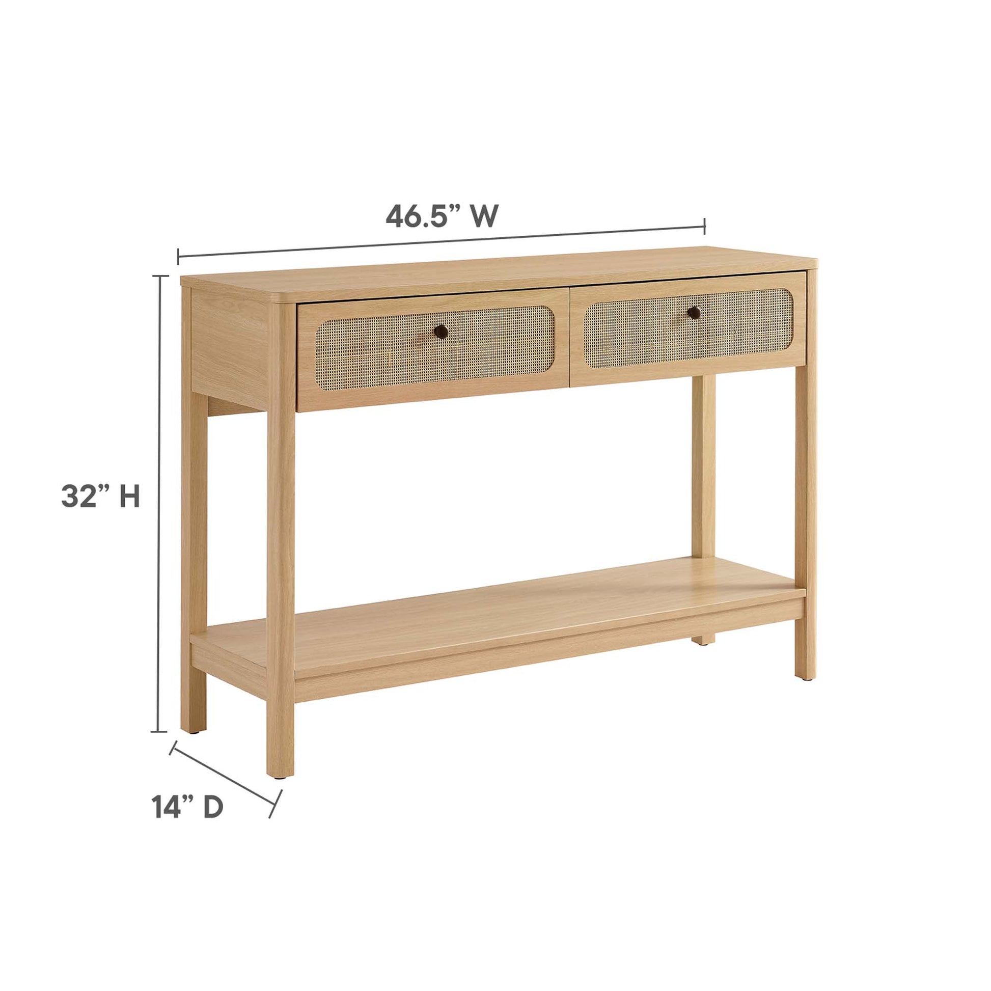 Chaucer Wood Entryway Console Table by Modway - Best Buy Furniture