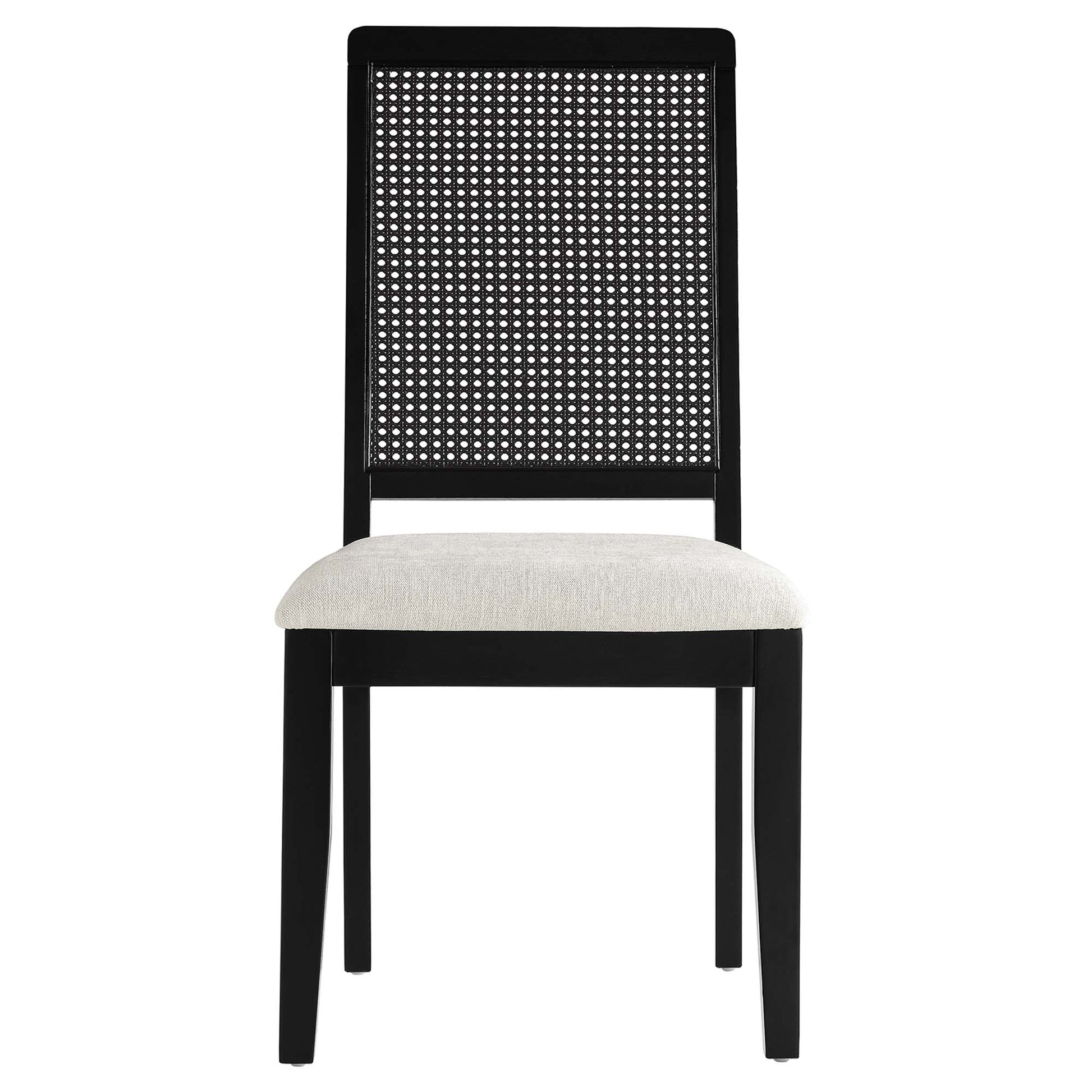Arlo Faux Rattan and Wood Dining Side Chairs Set of 2 by Modway - Best Buy Furniture