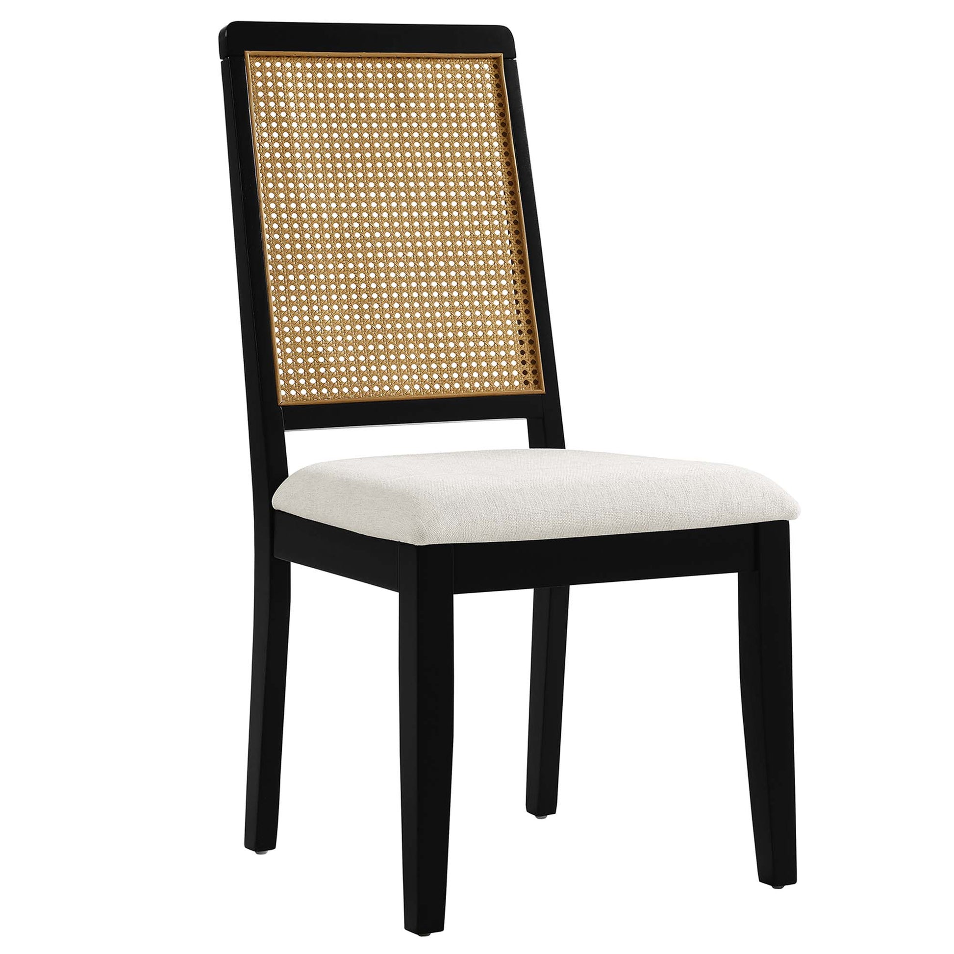 Arlo Faux Rattan and Wood Dining Side Chairs Set of 2 by Modway - Best Buy Furniture